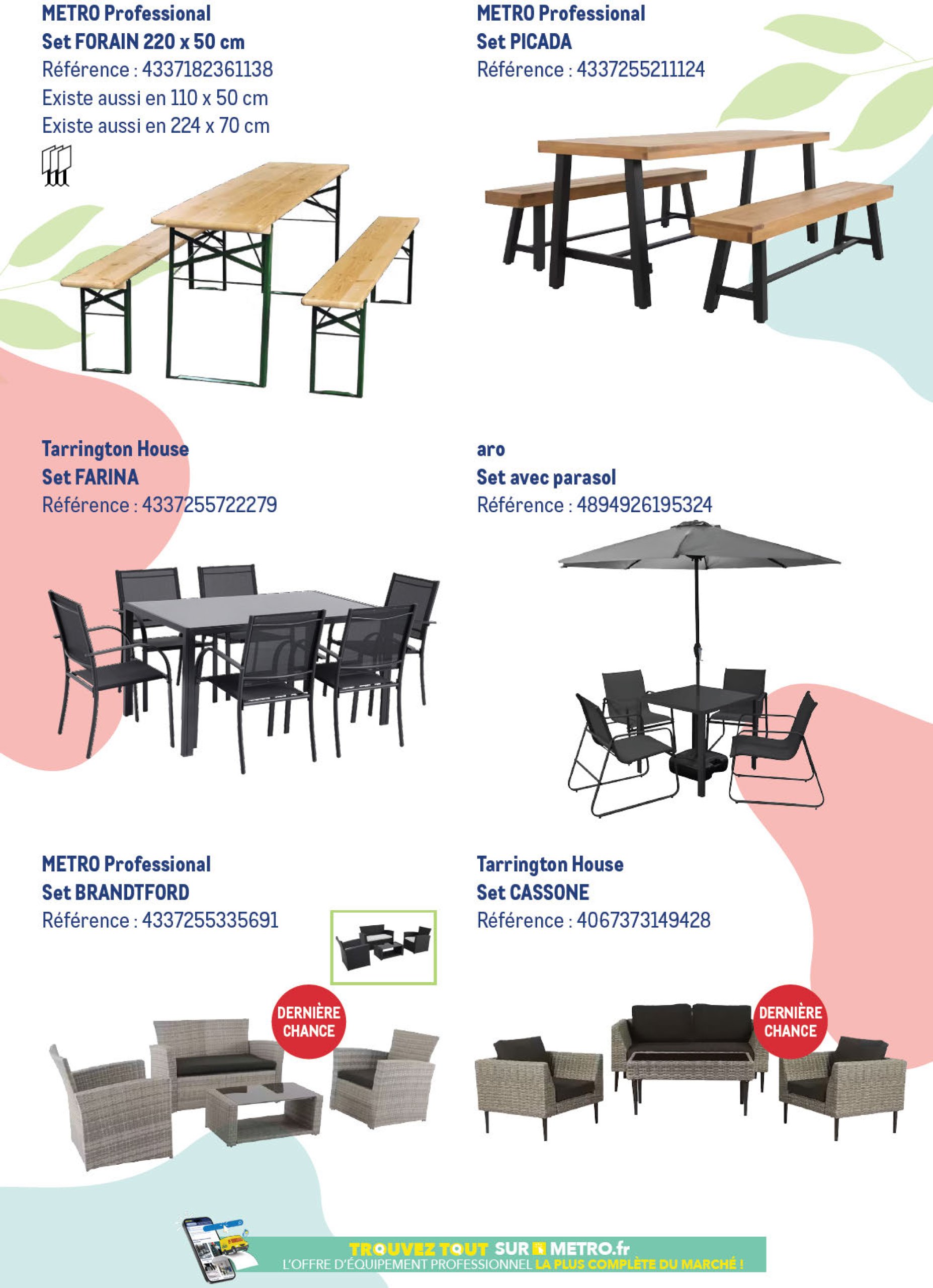 metro - Catalogue Metro - Terrasse Edition valable du 23/01 au 01/07 - page: 12