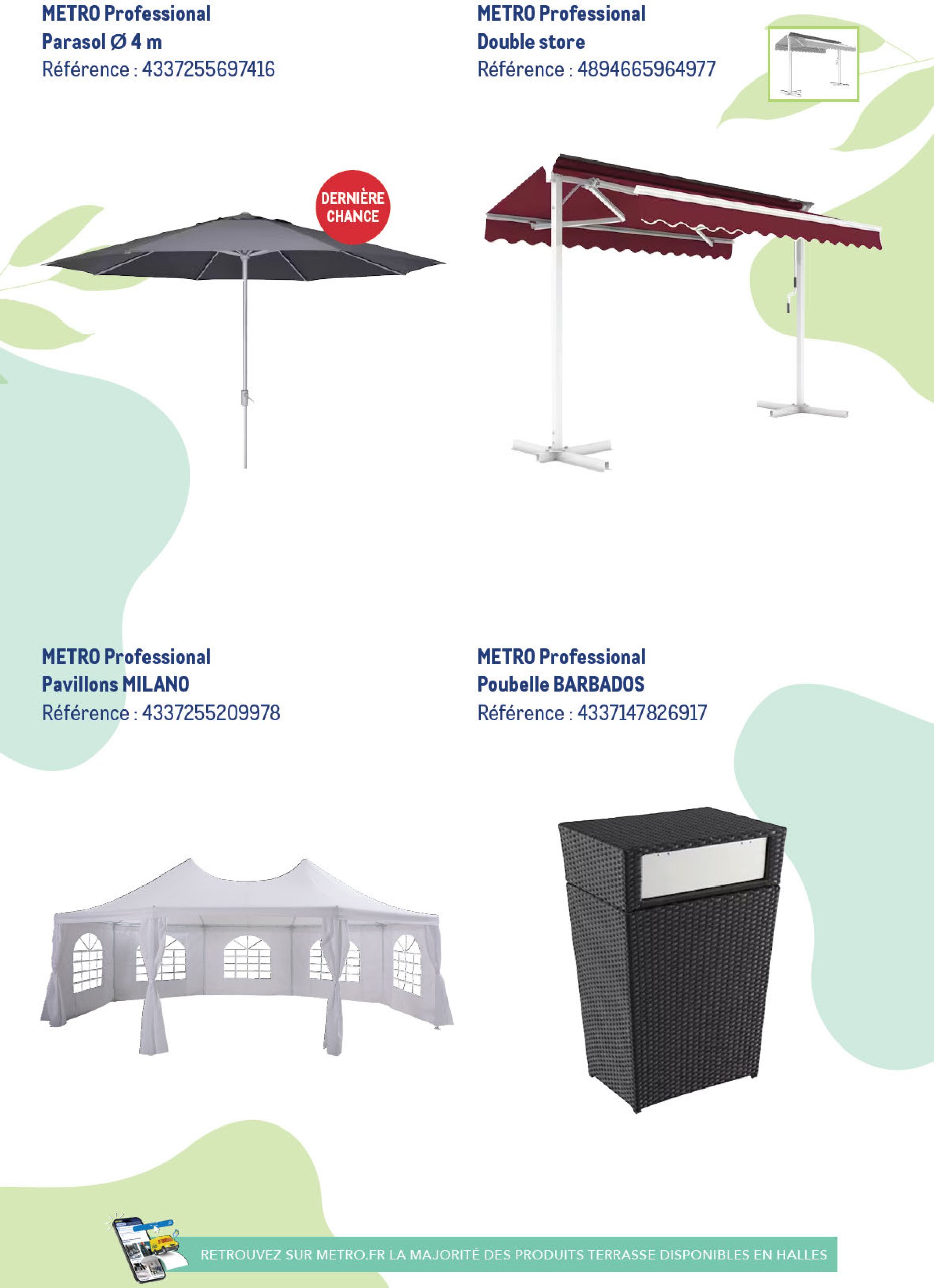 metro - Catalogue Metro - Terrasse Edition valable du 23/01 au 01/07 - page: 15
