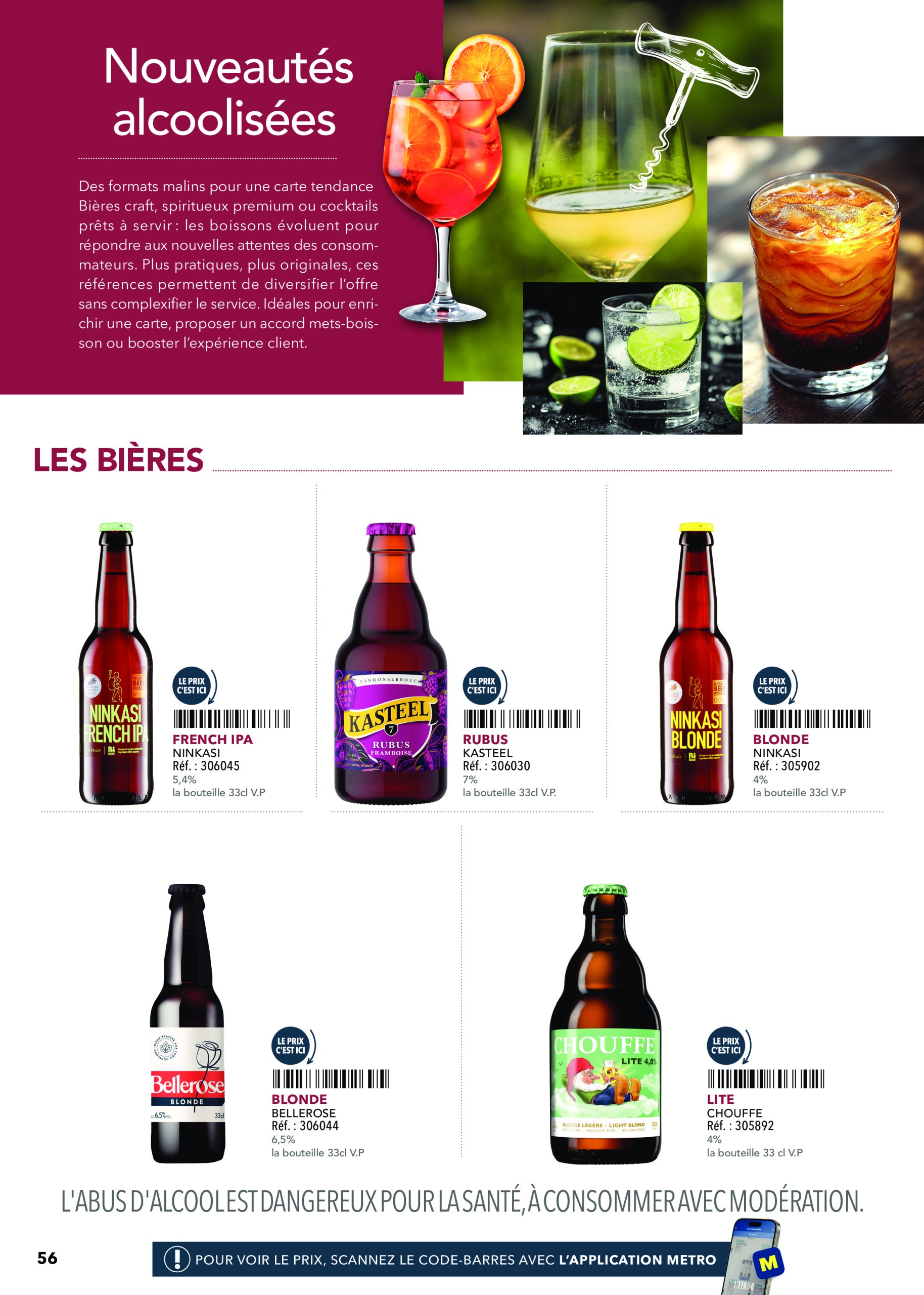 metro - Catalogue Metro - Tendances, nouveautés, innovations valable du 19/06 au 31/12 - page: 56 metro - Catalogue Metro - Tendances, nouveautés, innovations valable du 19/06 au 31/12 - page: 56