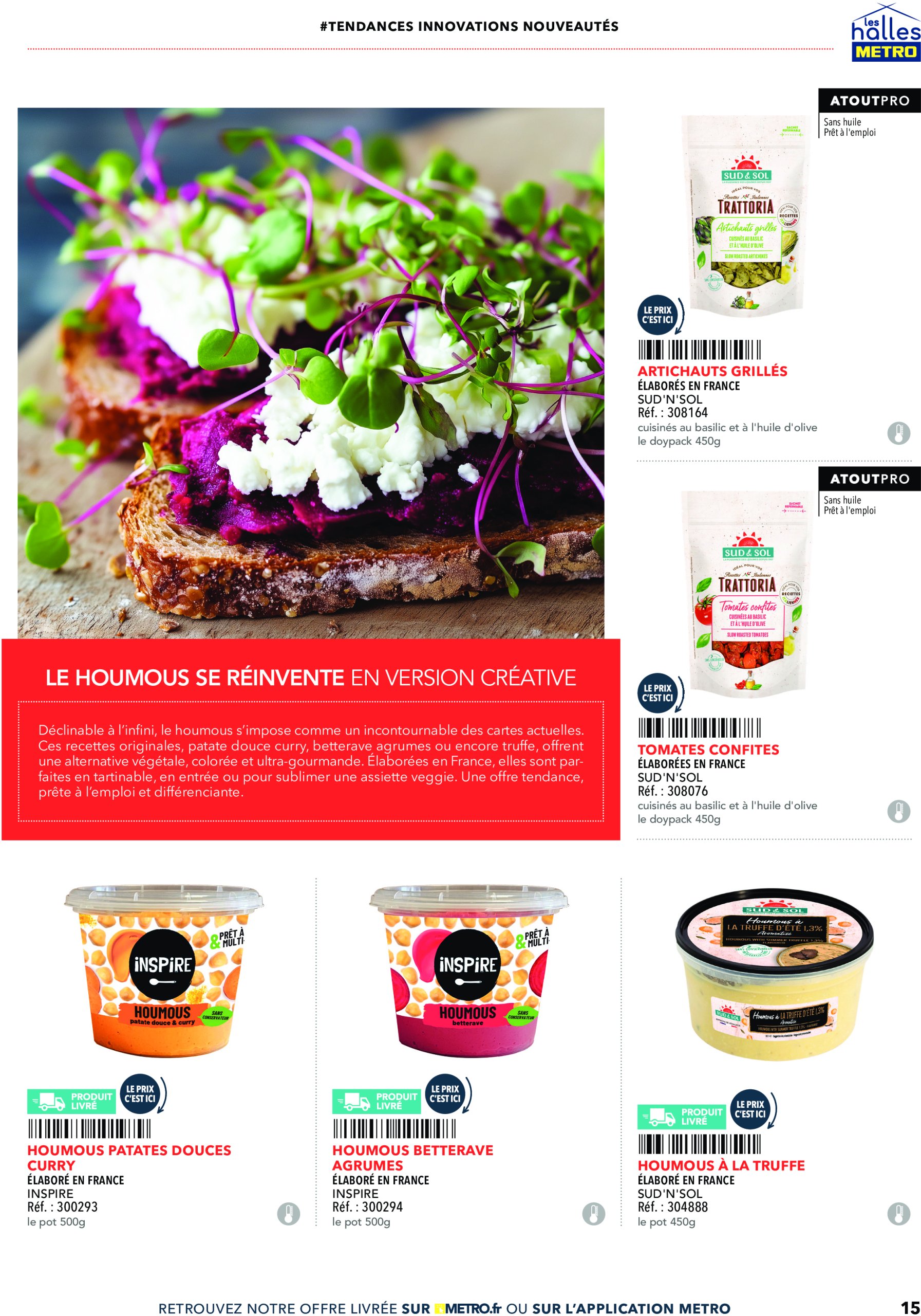 metro - Catalogue Metro - Tendances, nouveautés, innovations valable du 19/06 au 31/12 - page: 15 metro - Catalogue Metro - Tendances, nouveautés, innovations valable du 19/06 au 31/12 - page: 15