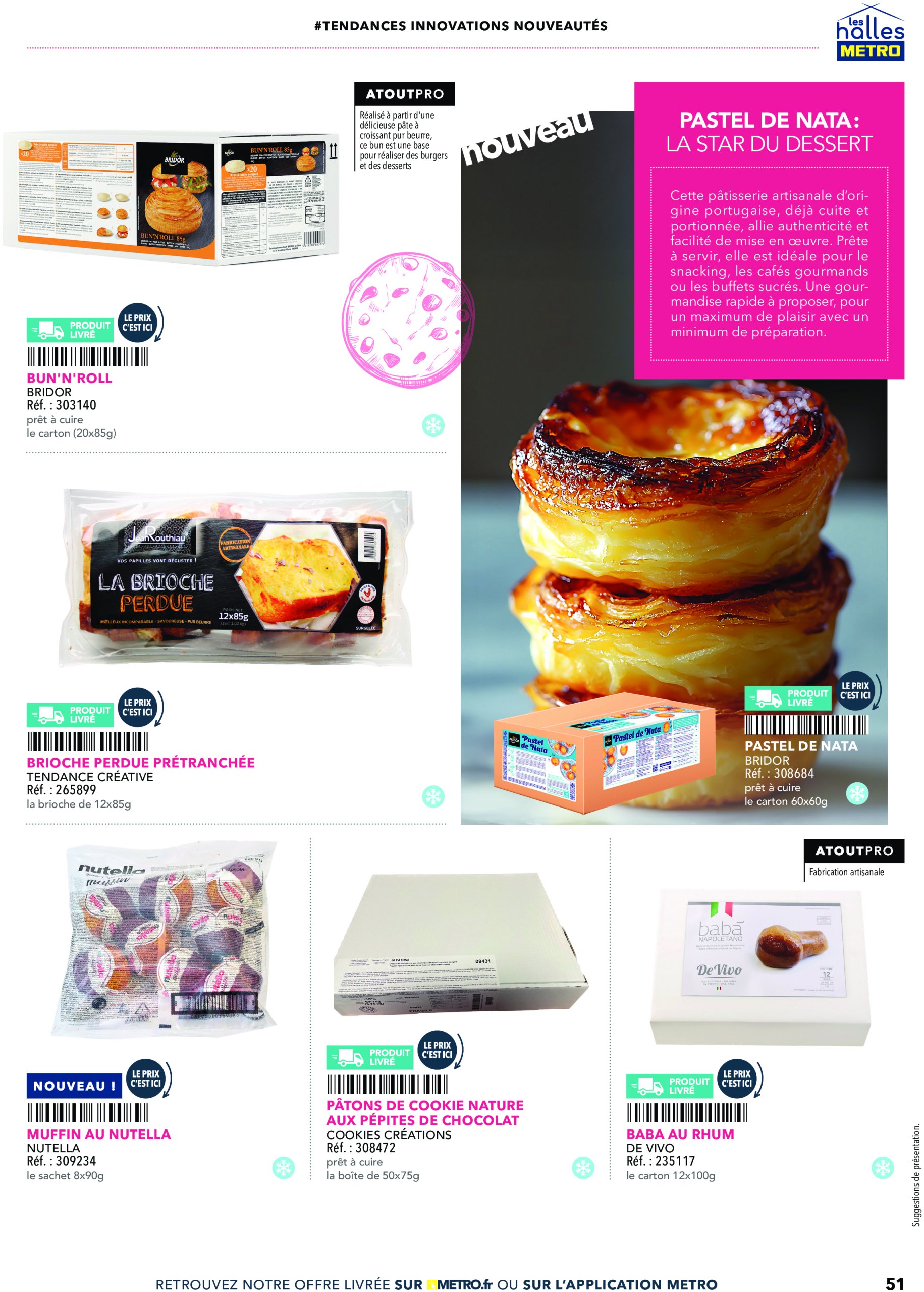 metro - Catalogue Metro - Tendances, nouveautés, innovations valable du 19/06 au 31/12 - page: 51 metro - Catalogue Metro - Tendances, nouveautés, innovations valable du 19/06 au 31/12 - page: 51