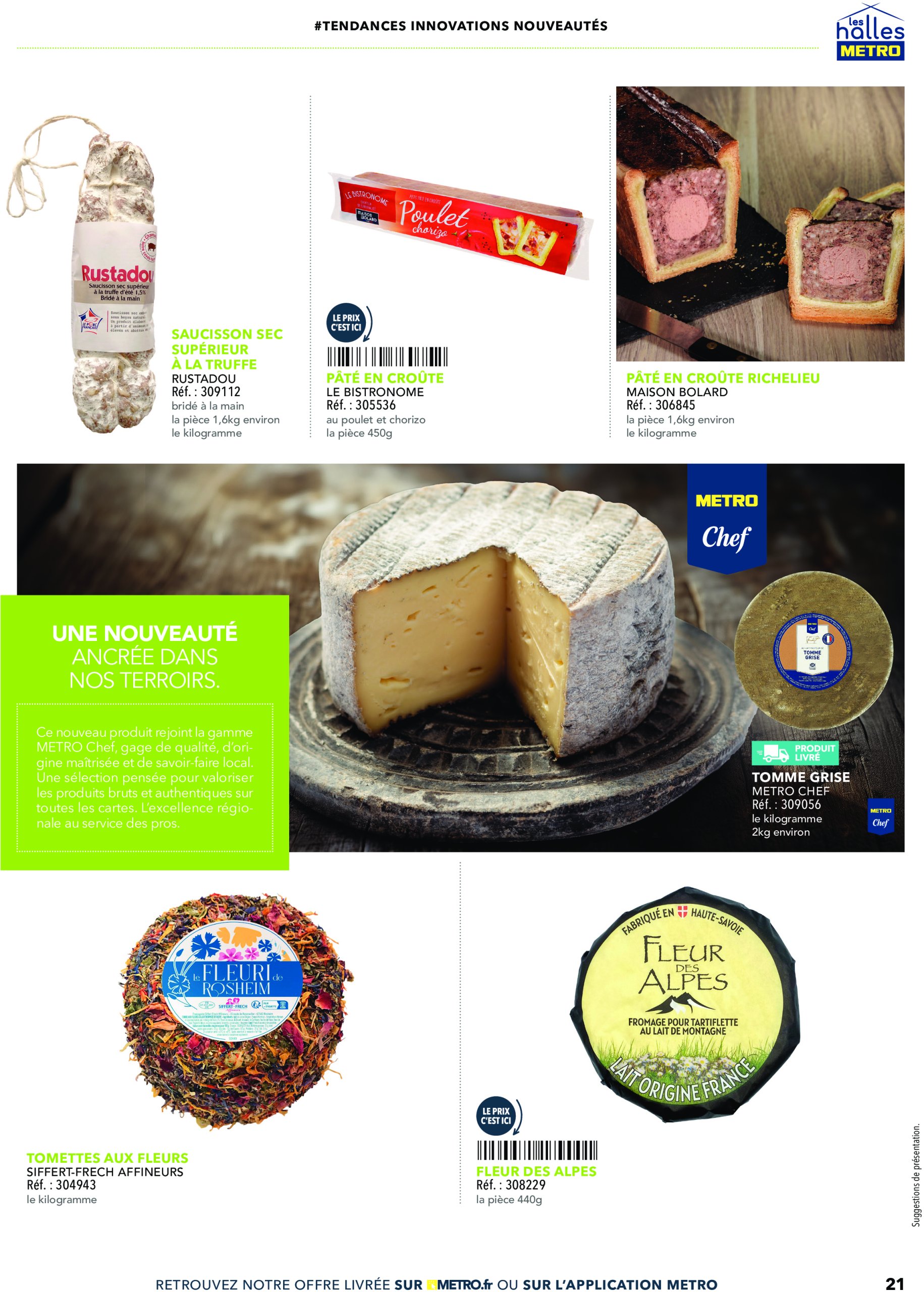 metro - Catalogue Metro - Tendances, nouveautés, innovations valable du 19/06 au 31/12 - page: 21 metro - Catalogue Metro - Tendances, nouveautés, innovations valable du 19/06 au 31/12 - page: 21