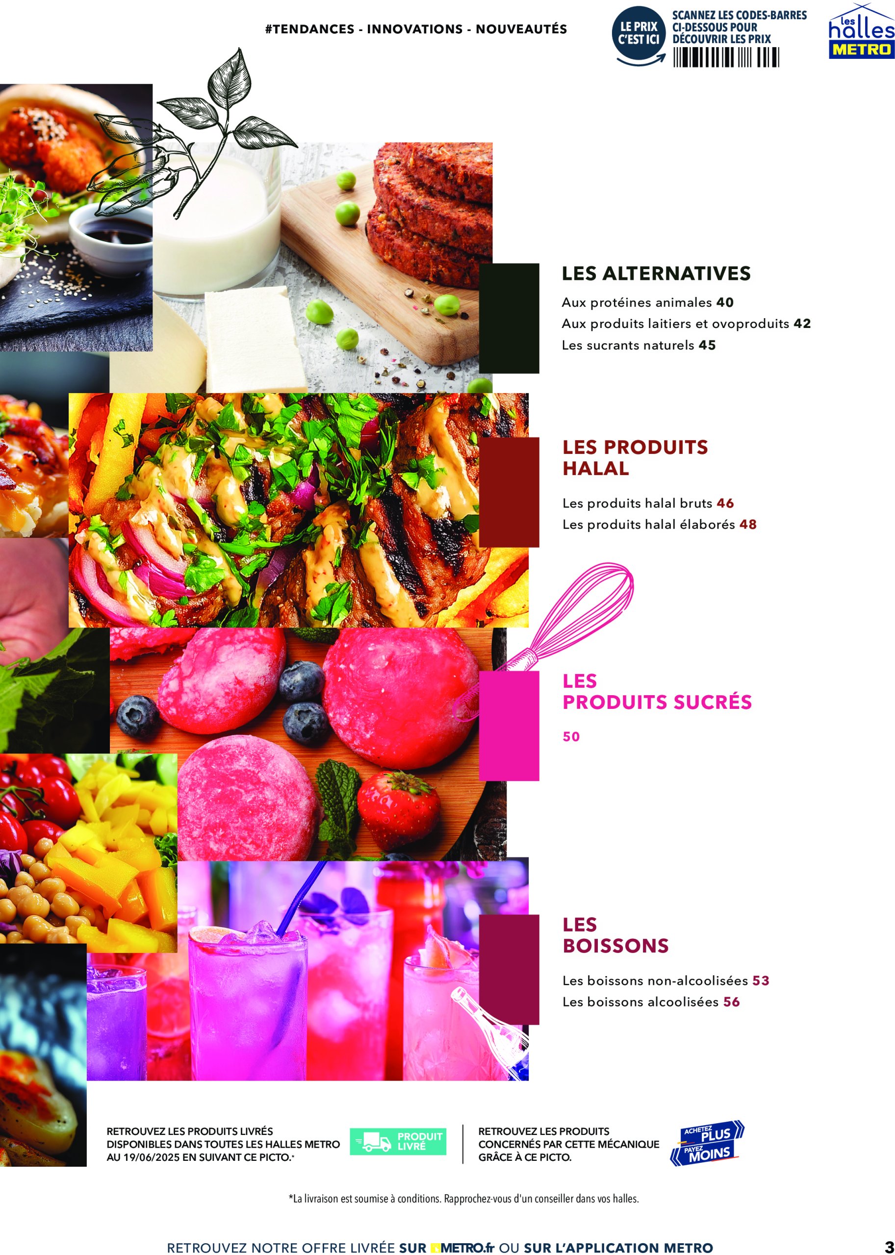 metro - Catalogue Metro - Tendances, nouveautés, innovations valable du 19/06 au 31/12 - page: 3 metro - Catalogue Metro - Tendances, nouveautés, innovations valable du 19/06 au 31/12 - page: 3
