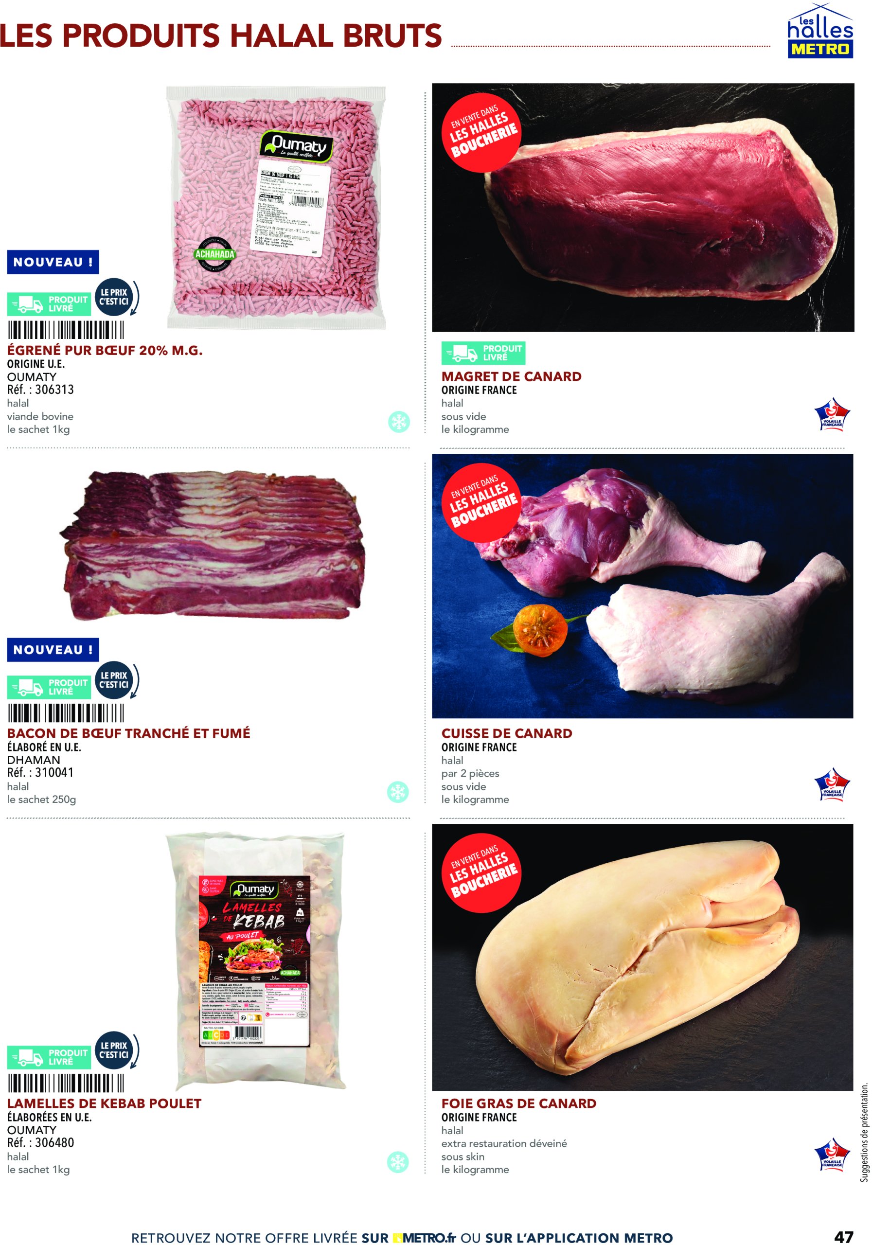 metro - Catalogue Metro - Tendances, nouveautés, innovations valable du 19/06 au 31/12 - page: 47 metro - Catalogue Metro - Tendances, nouveautés, innovations valable du 19/06 au 31/12 - page: 47