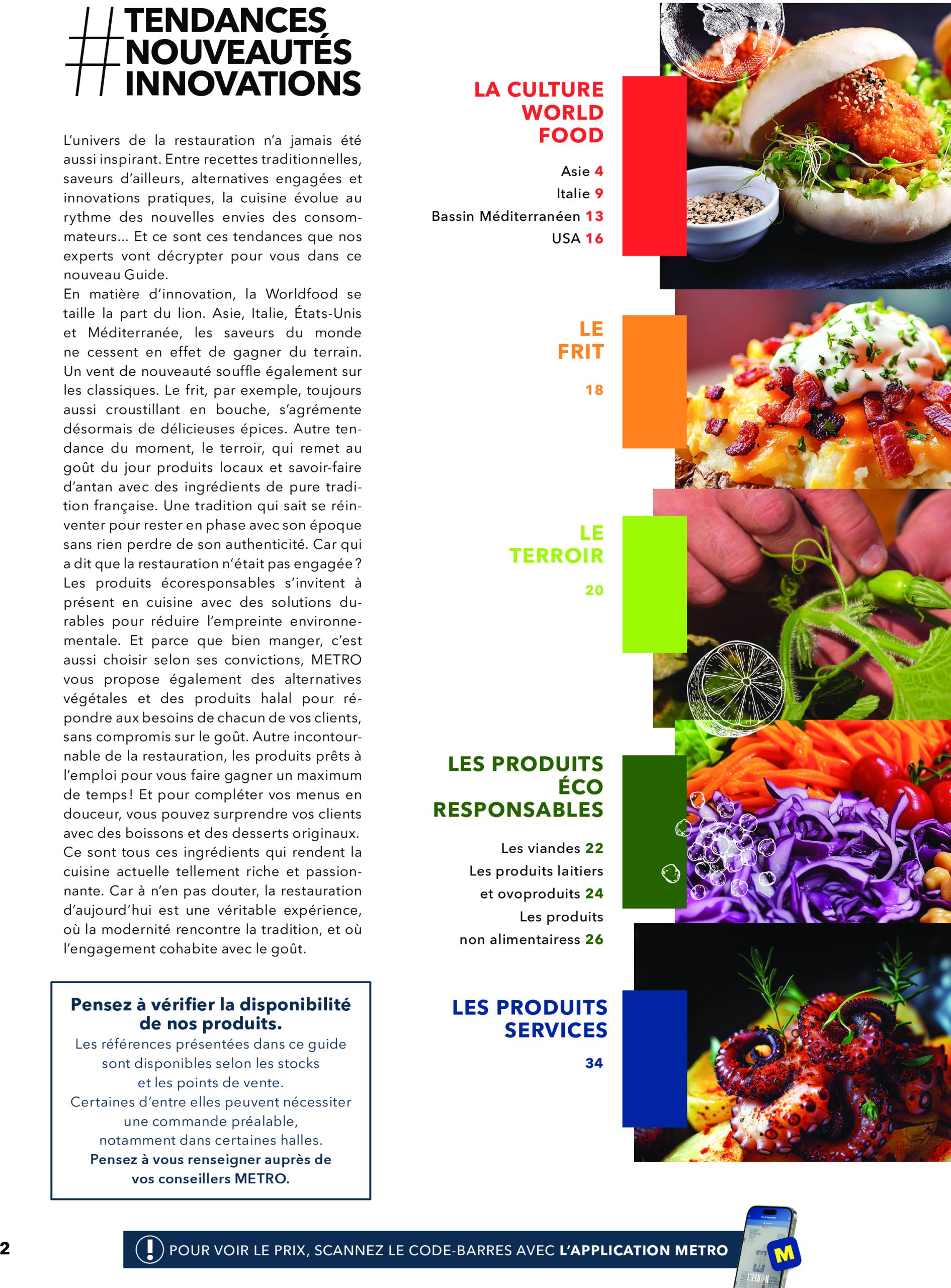 metro - Catalogue Metro - Tendances, nouveautés, innovations valable du 19/06 au 31/12 - page: 2 metro - Catalogue Metro - Tendances, nouveautés, innovations valable du 19/06 au 31/12 - page: 2