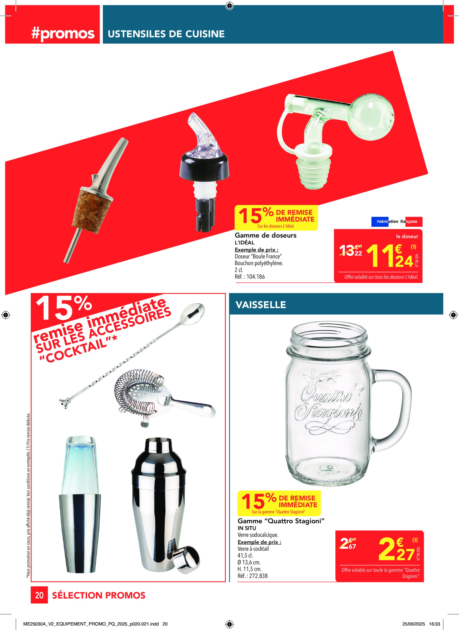 metro - Catalogue Metro - Sélection Promos Equipement valable du 17/07 au 13/08 - page: 20