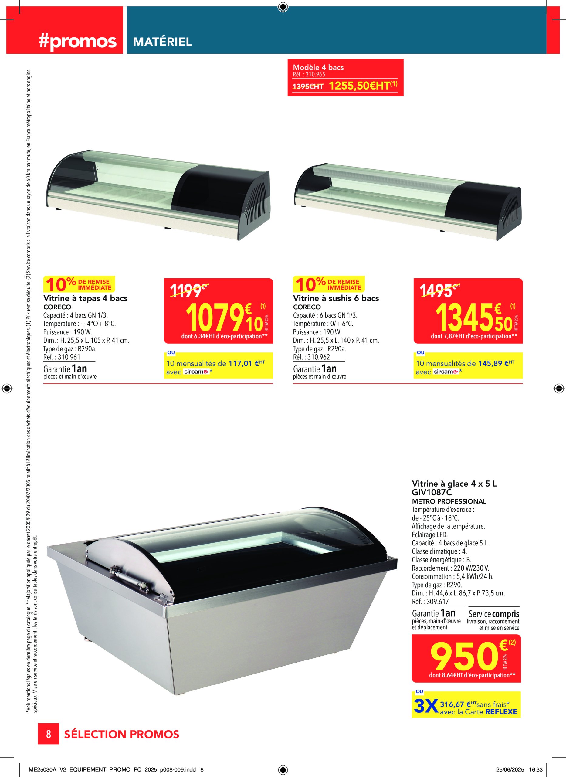 metro - Catalogue Metro - Sélection Promos Equipement valable du 17/07 au 13/08 - page: 8