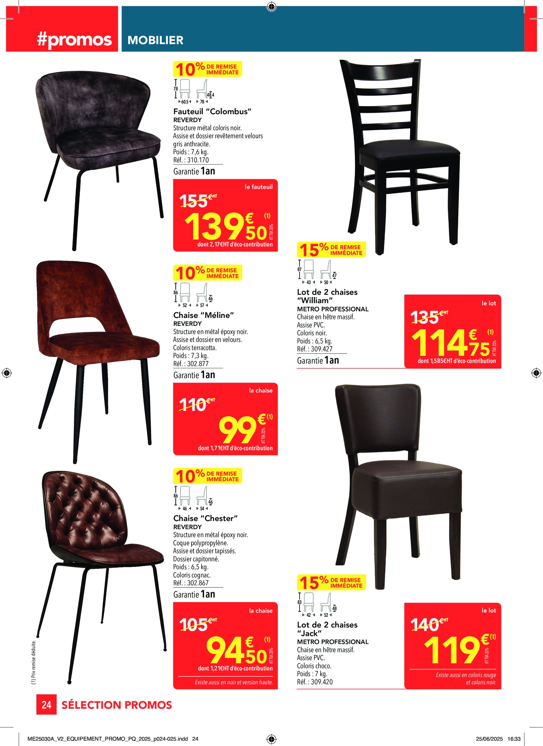 metro - Catalogue Metro - Sélection Promos Equipement valable du 17/07 au 13/08 - page: 24