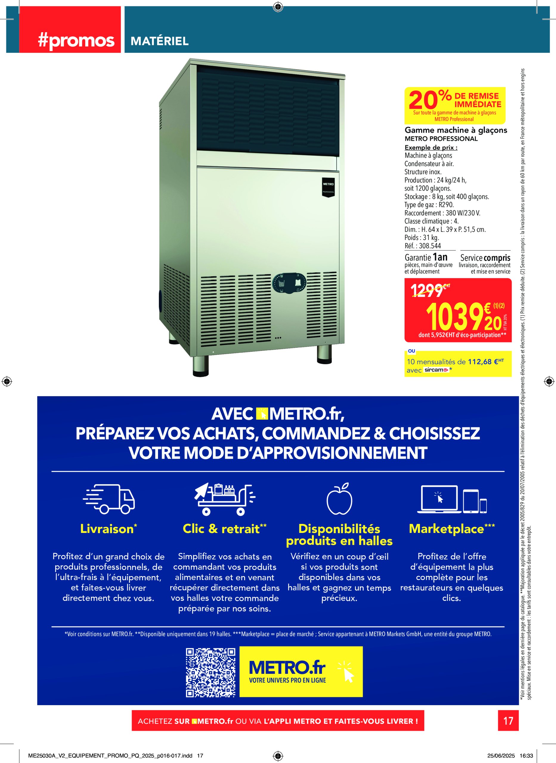 metro - Catalogue Metro - Sélection Promos Equipement valable du 17/07 au 13/08 - page: 17