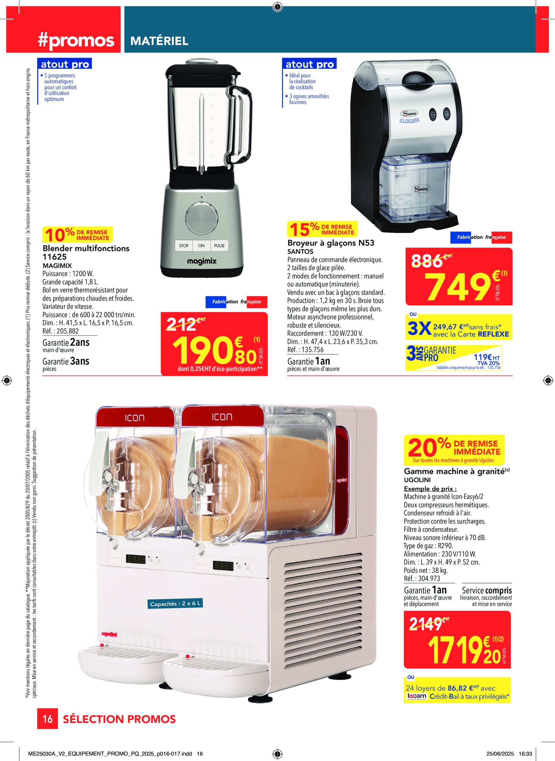 metro - Catalogue Metro - Sélection Promos Equipement valable du 17/07 au 13/08 - page: 16