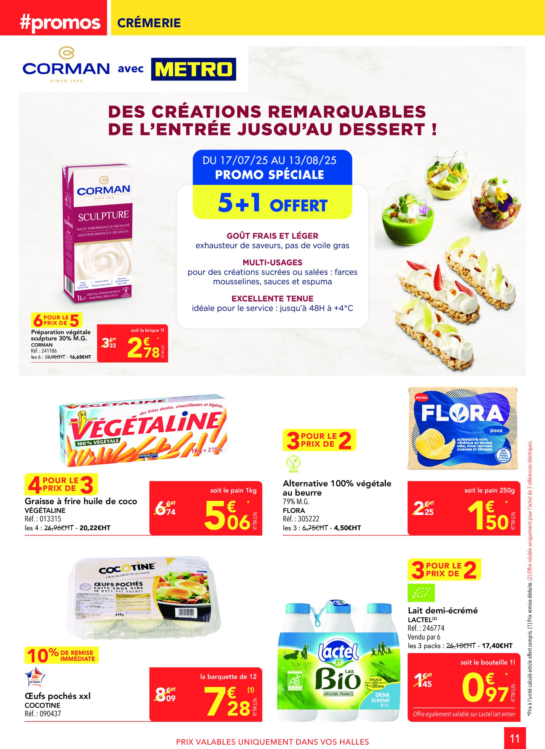 metro - Catalogue Metro - Sélection Promo Restauration valable du 17/07 au 13/08 - page: 11 metro - Catalogue Metro - Sélection Promo Restauration valable du 17/07 au 13/08 - page: 11
