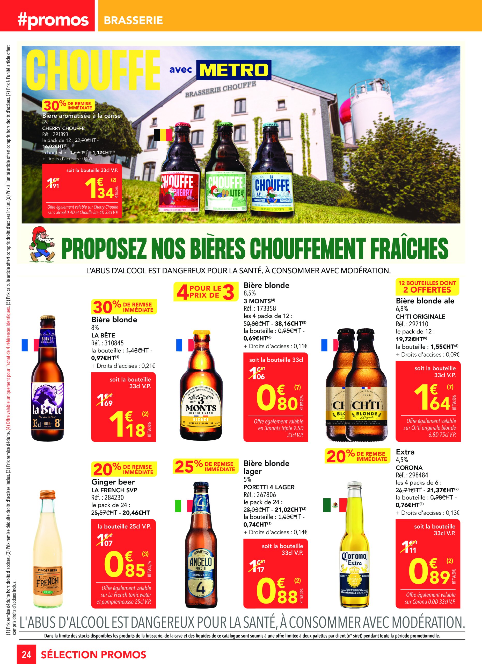 metro - Catalogue Metro - Sélection Promo Restauration valable du 17/07 au 13/08 - page: 24 metro - Catalogue Metro - Sélection Promo Restauration valable du 17/07 au 13/08 - page: 24