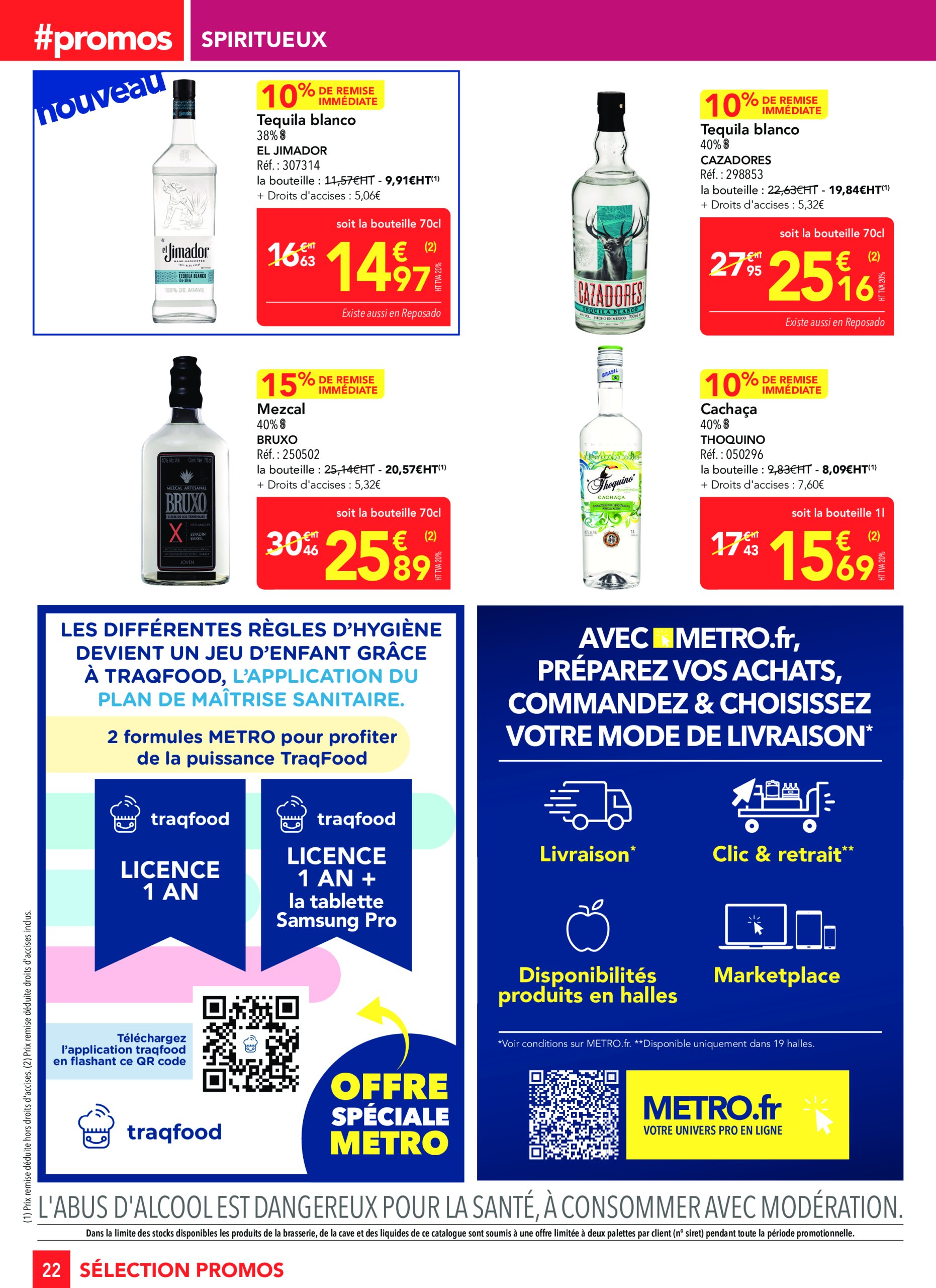 metro - Catalogue Metro - Sélection Promo Restauration valable du 17/07 au 13/08 - page: 22 metro - Catalogue Metro - Sélection Promo Restauration valable du 17/07 au 13/08 - page: 22