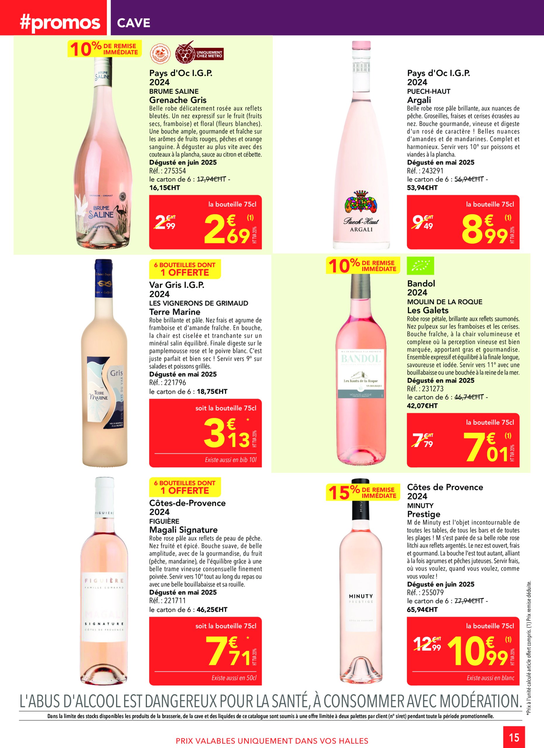 metro - Catalogue Metro - Sélection Promo Restauration valable du 17/07 au 13/08 - page: 15 metro - Catalogue Metro - Sélection Promo Restauration valable du 17/07 au 13/08 - page: 15