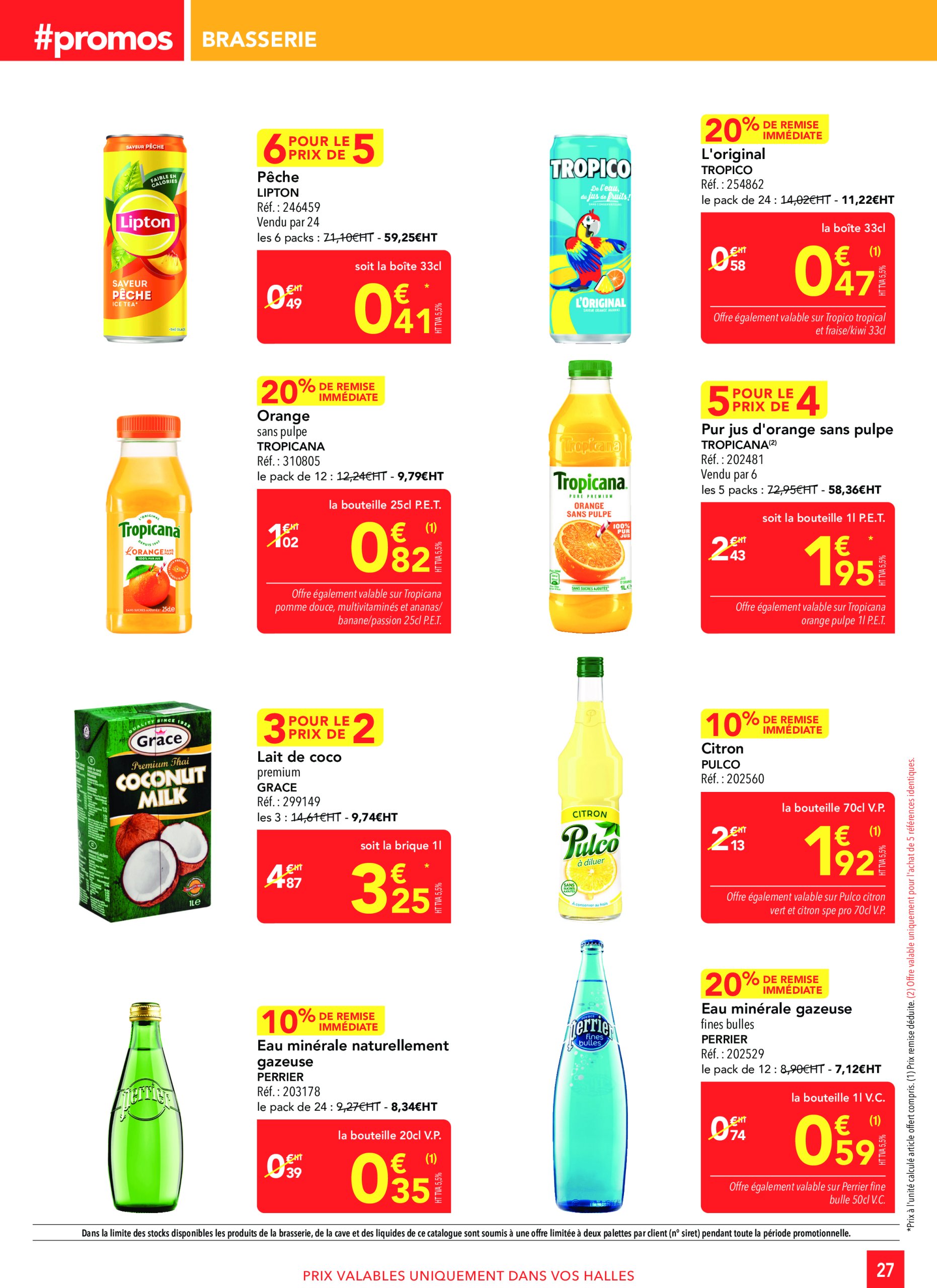metro - Catalogue Metro - Sélection Promo Restauration valable du 17/07 au 13/08 - page: 27 metro - Catalogue Metro - Sélection Promo Restauration valable du 17/07 au 13/08 - page: 27