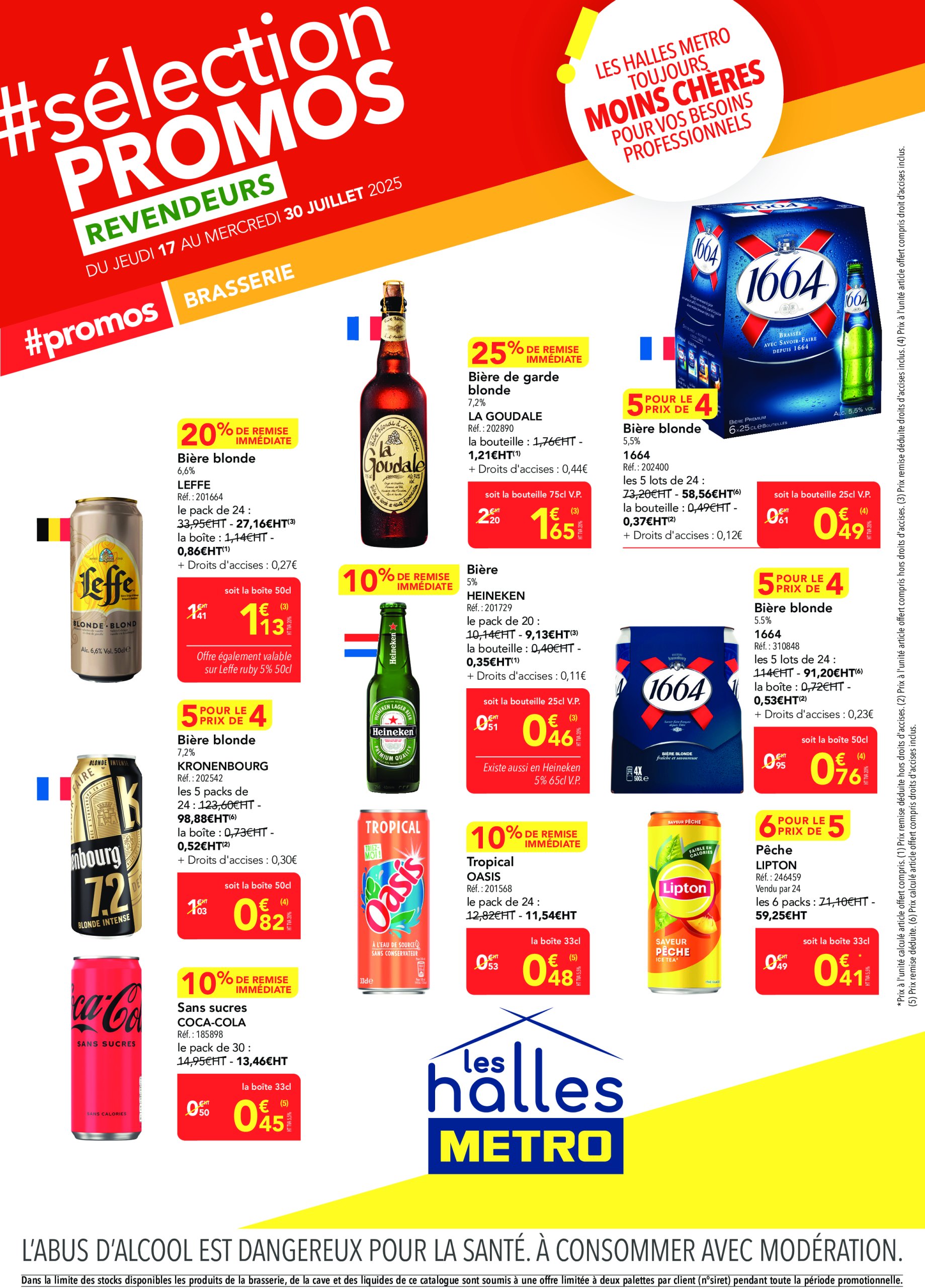 metro - Catalogue Metro - Sélection Promo Ravendeurs valable du 17/07 au 30/07