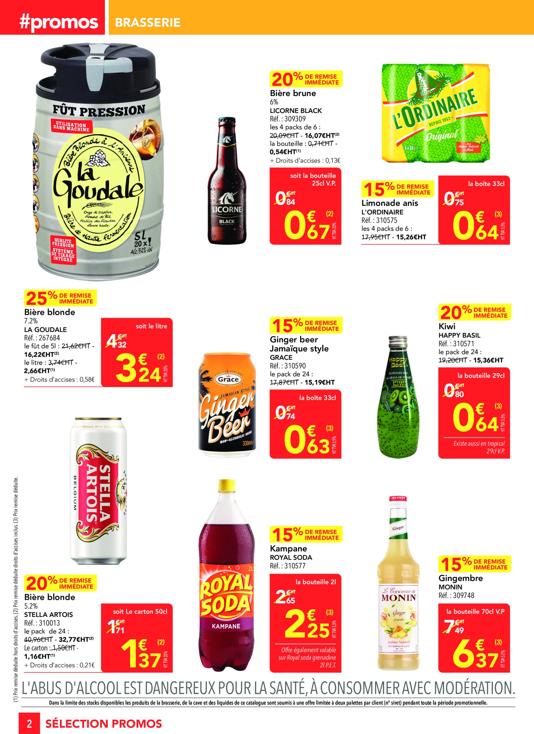 metro - Catalogue Metro - Sélection Promos Supplément valable du 17/07 au 13/08 - page: 2