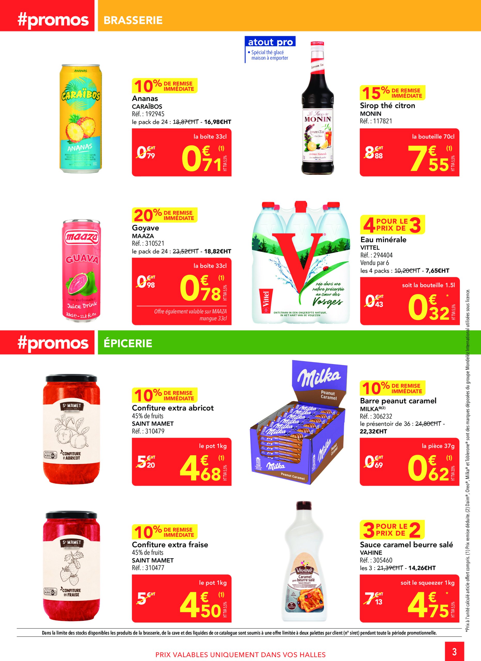 metro - Catalogue Metro - Sélection Promos Supplément valable du 17/07 au 13/08 - page: 3