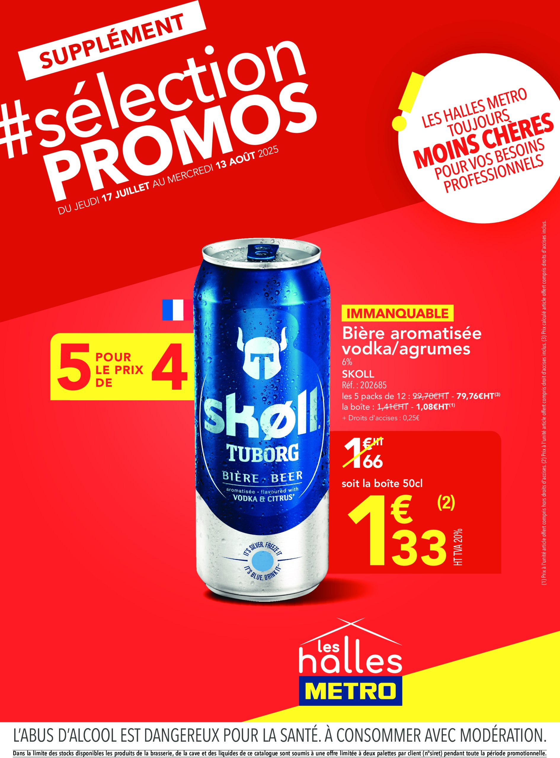 metro - Catalogue Metro - Sélection Promos Supplément valable du 17/07 au 13/08