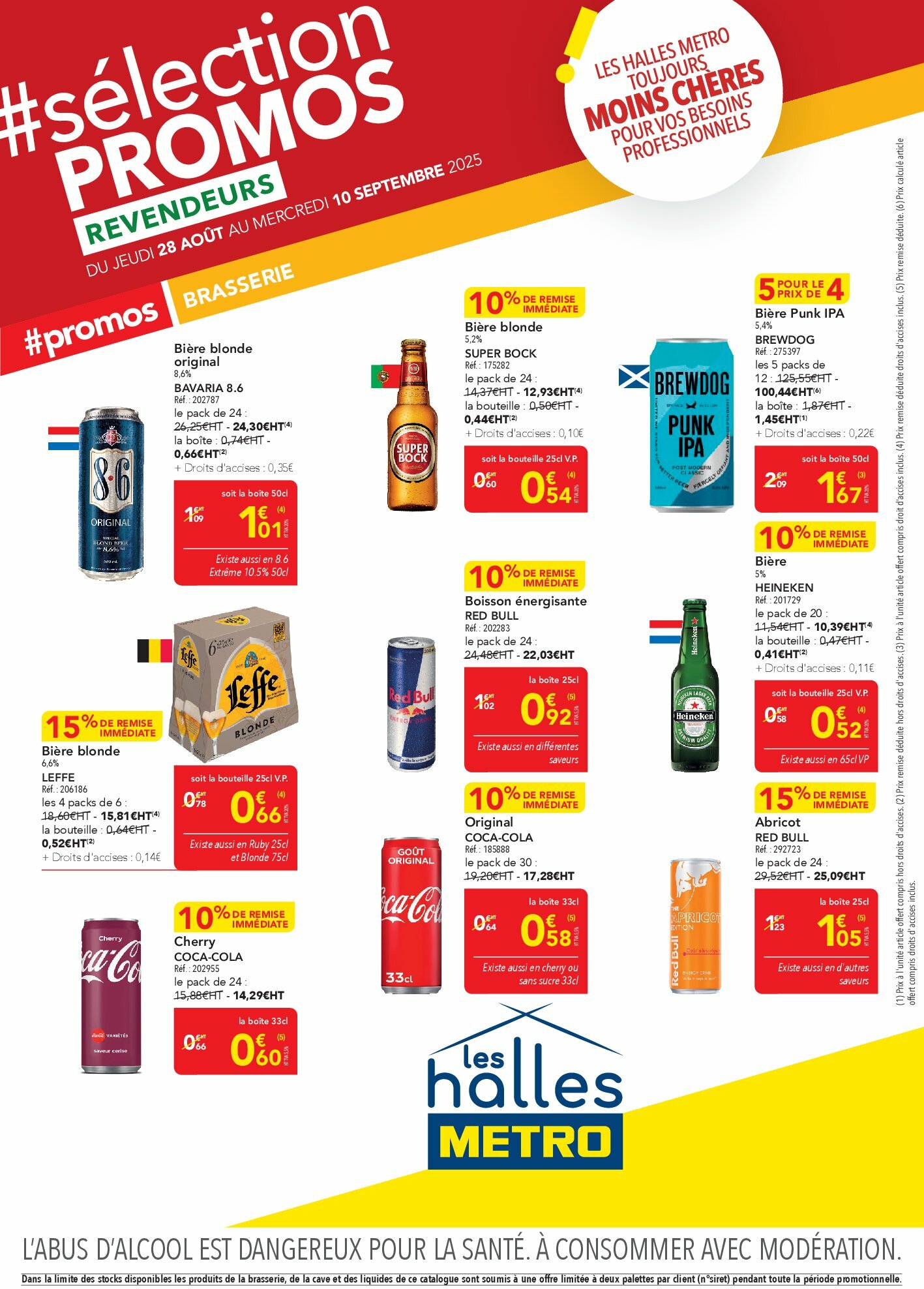 metro - Catalogue Metro - Sélection Promos Ravendeurs valable du 28/08 au 10/09