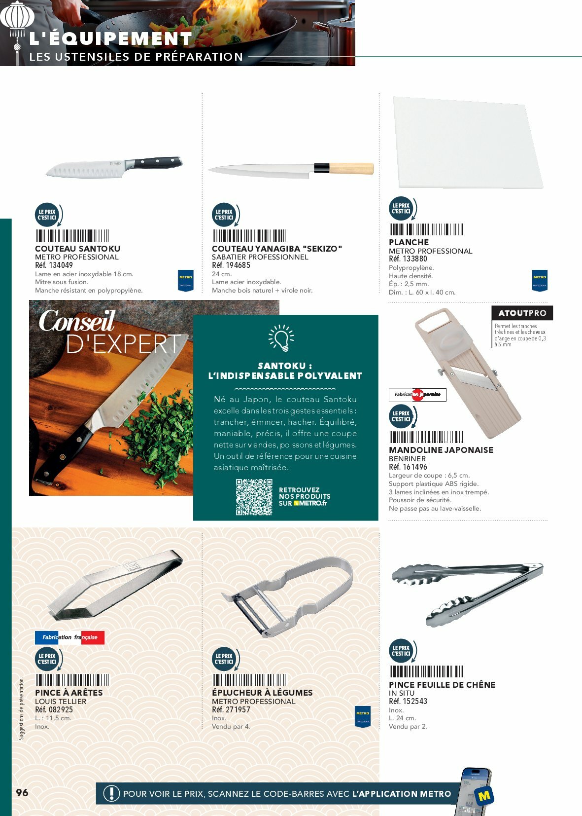 metro - Catalogue Metro - #Restauration asiatique valable du 01/08 au 31/12 - page: 96 metro - Catalogue Metro - #Restauration asiatique valable du 01/08 au 31/12 - page: 96