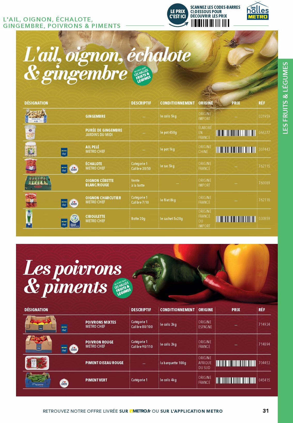 metro - Catalogue Metro - #Restauration asiatique valable du 01/08 au 31/12 - page: 31 metro - Catalogue Metro - #Restauration asiatique valable du 01/08 au 31/12 - page: 31