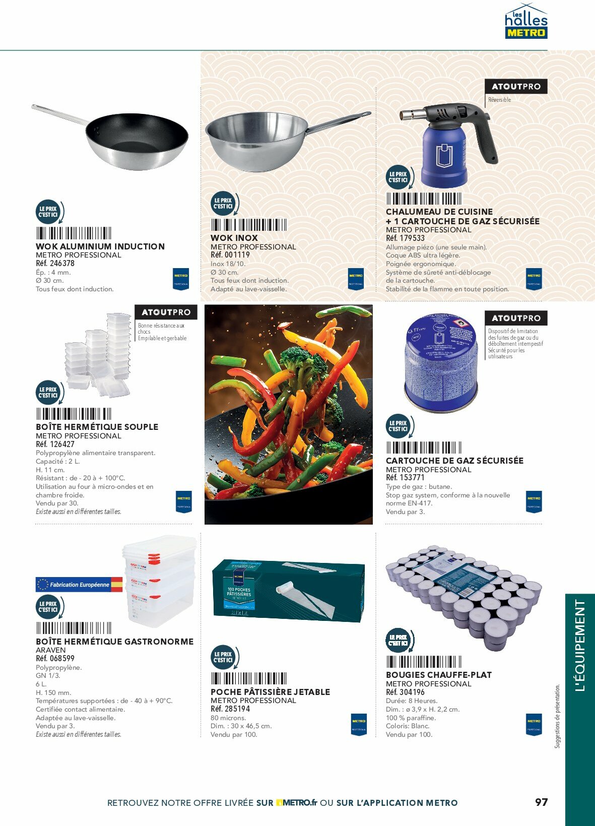 metro - Catalogue Metro - #Restauration asiatique valable du 01/08 au 31/12 - page: 97 metro - Catalogue Metro - #Restauration asiatique valable du 01/08 au 31/12 - page: 97
