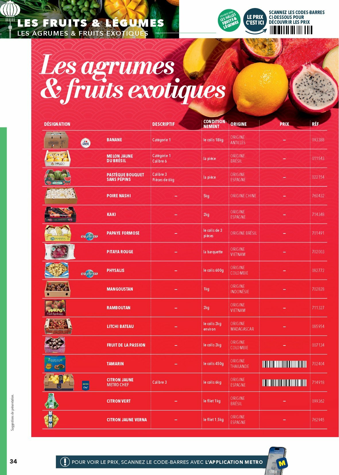 metro - Catalogue Metro - #Restauration asiatique valable du 01/08 au 31/12 - page: 34 metro - Catalogue Metro - #Restauration asiatique valable du 01/08 au 31/12 - page: 34