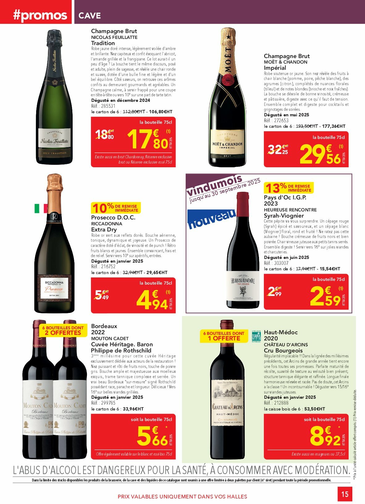 metro - Catalogue Metro - Sélection Promos Restauration valable du 28/08 au 30/09 - page: 15 metro - Catalogue Metro - Sélection Promos Restauration valable du 28/08 au 30/09 - page: 15