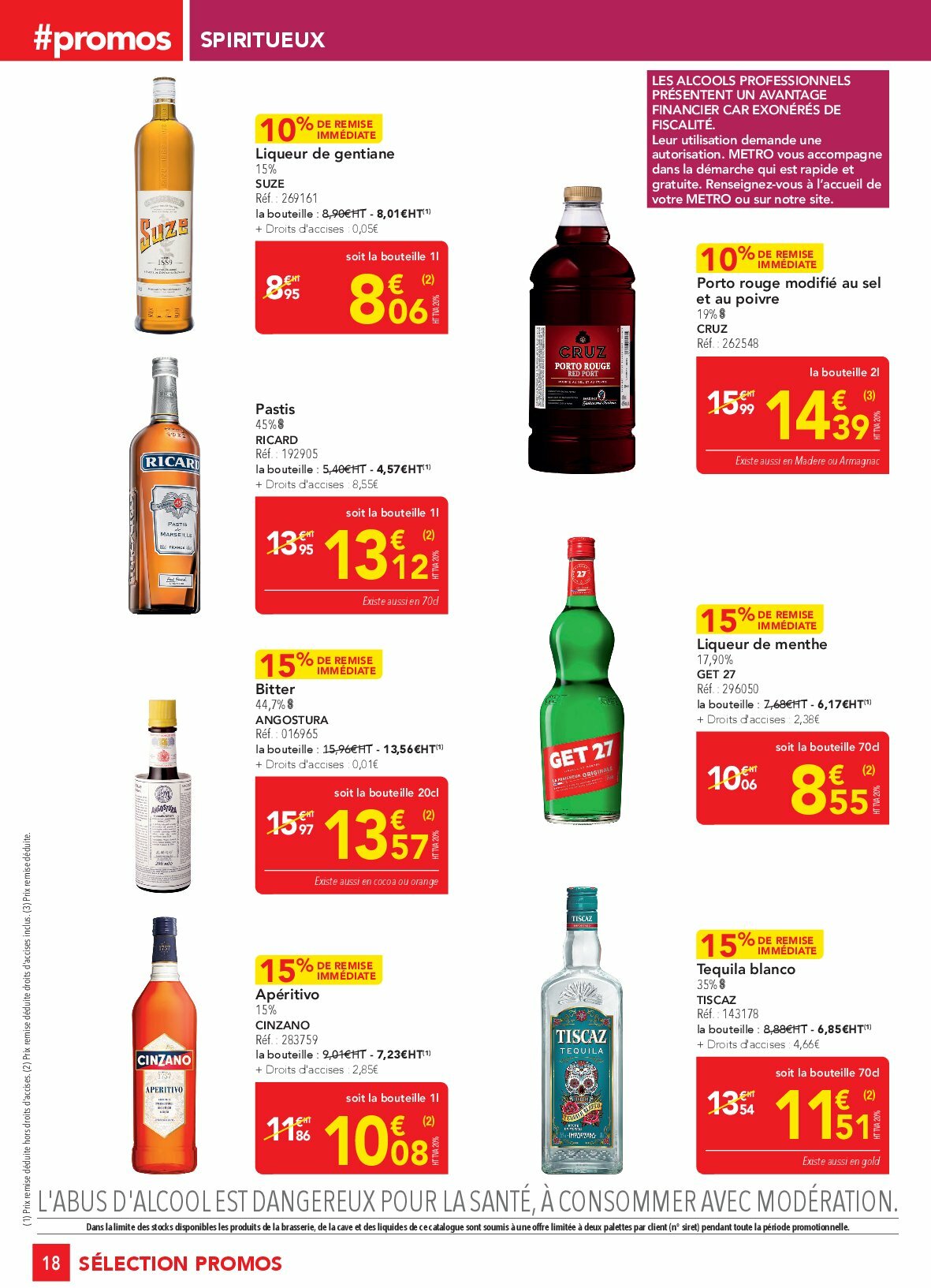 metro - Catalogue Metro - Sélection Promos Restauration valable du 28/08 au 30/09 - page: 18 metro - Catalogue Metro - Sélection Promos Restauration valable du 28/08 au 30/09 - page: 18
