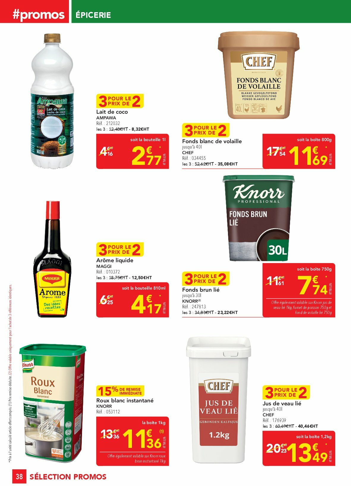 metro - Catalogue Metro - Sélection Promos Restauration valable du 28/08 au 30/09 - page: 38 metro - Catalogue Metro - Sélection Promos Restauration valable du 28/08 au 30/09 - page: 38