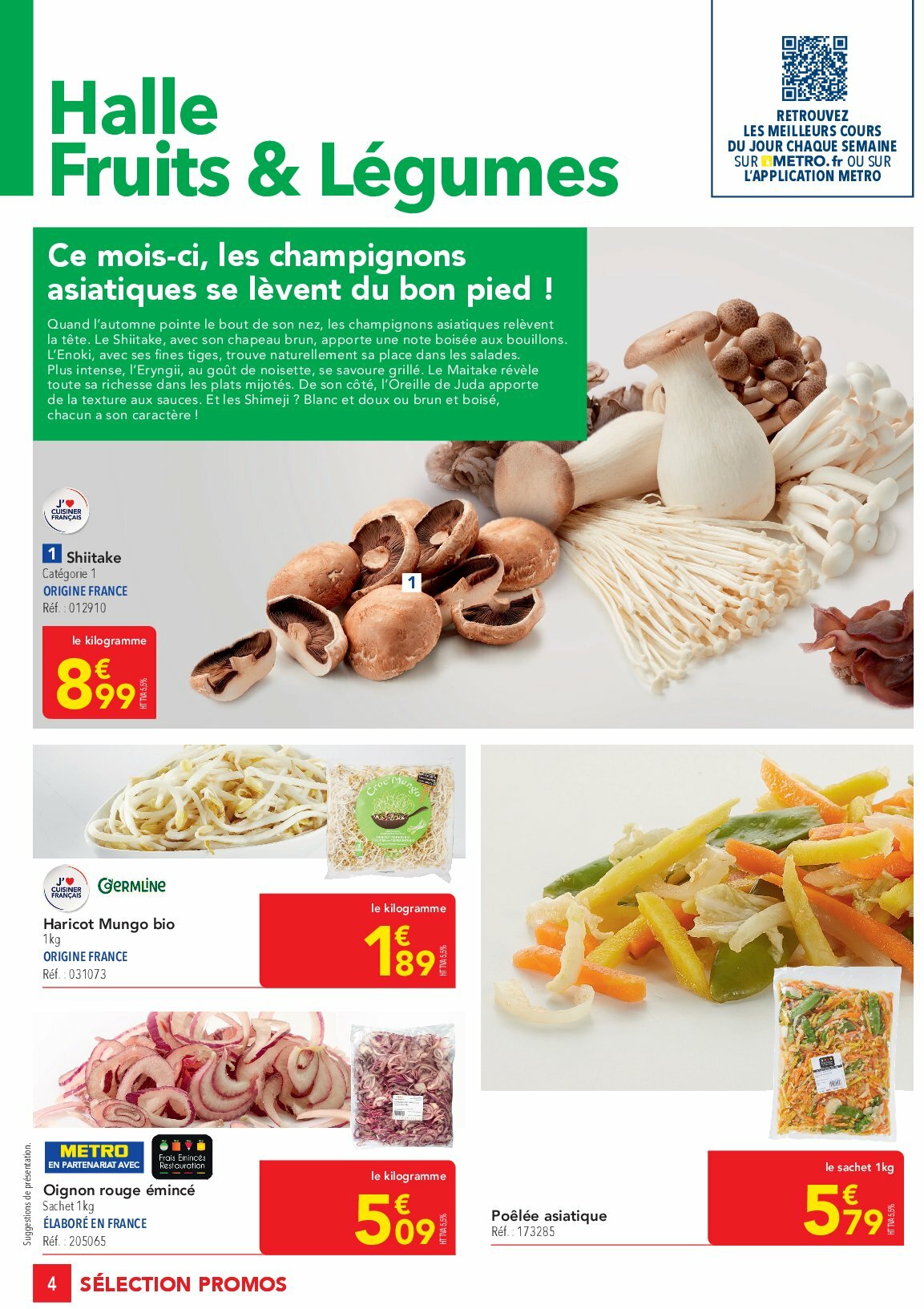 metro - Catalogue Metro - Sélection Promos Restauration valable du 28/08 au 30/09 - page: 4 metro - Catalogue Metro - Sélection Promos Restauration valable du 28/08 au 30/09 - page: 4
