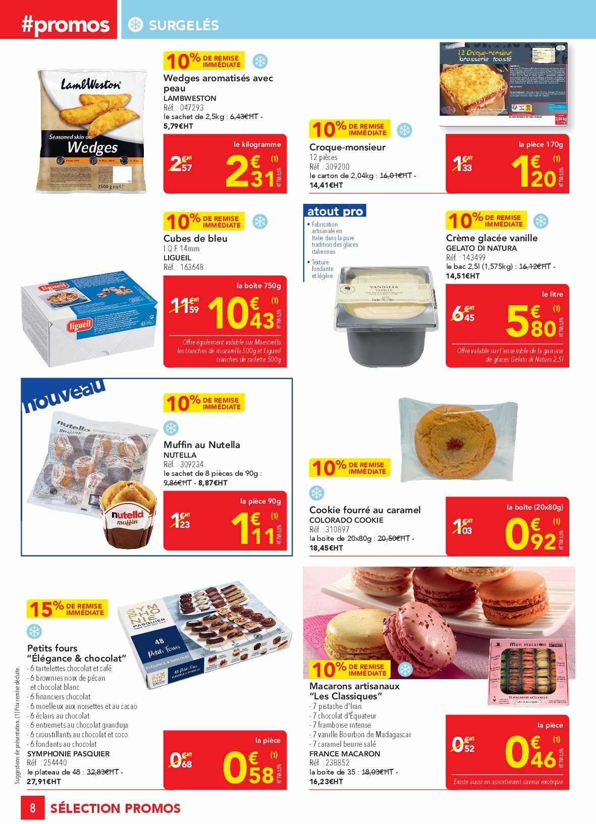 metro - Catalogue Metro - Sélection Promos Restauration valable du 28/08 au 30/09 - page: 8 metro - Catalogue Metro - Sélection Promos Restauration valable du 28/08 au 30/09 - page: 8