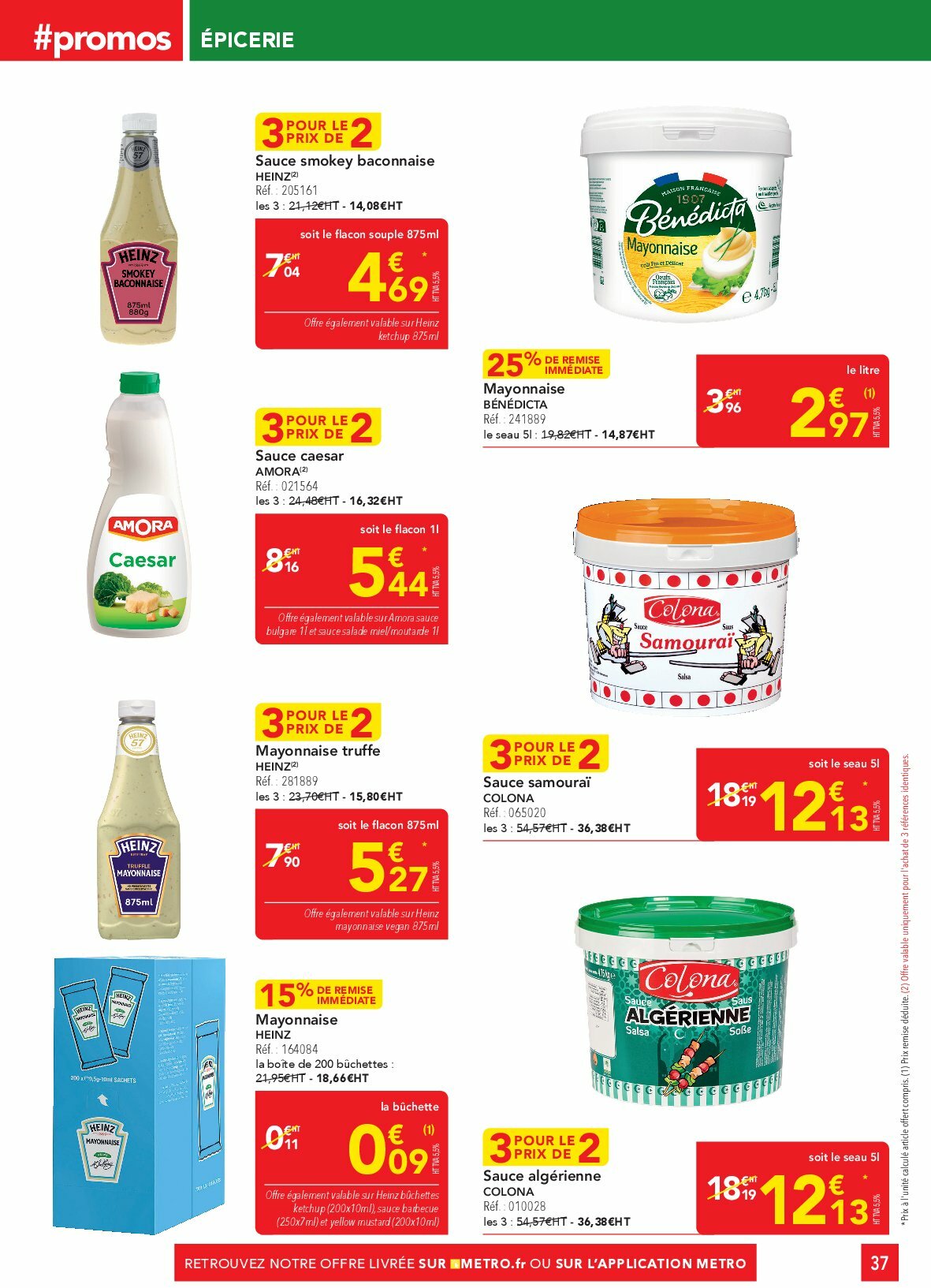 metro - Catalogue Metro - Sélection Promos Restauration valable du 28/08 au 30/09 - page: 37 metro - Catalogue Metro - Sélection Promos Restauration valable du 28/08 au 30/09 - page: 37
