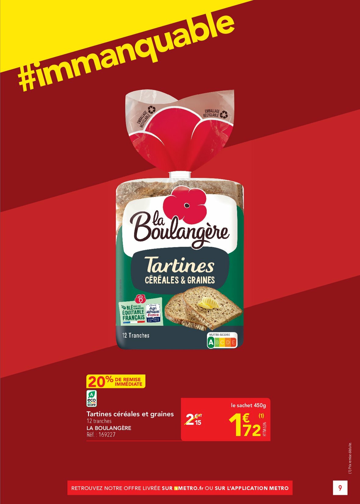 metro - Catalogue Metro - Sélection Promos Restauration valable du 28/08 au 30/09 - page: 9 metro - Catalogue Metro - Sélection Promos Restauration valable du 28/08 au 30/09 - page: 9
