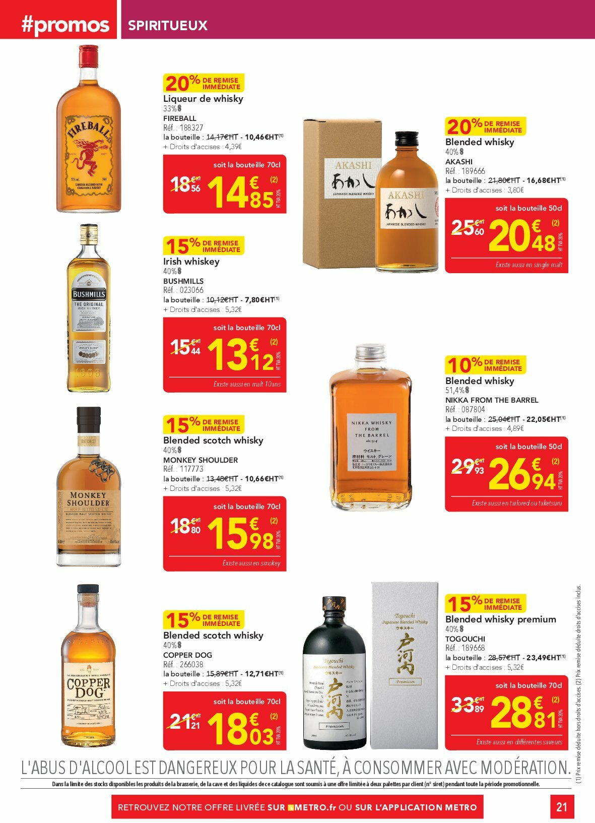 metro - Catalogue Metro - Sélection Promos Restauration valable du 28/08 au 30/09 - page: 21 metro - Catalogue Metro - Sélection Promos Restauration valable du 28/08 au 30/09 - page: 21