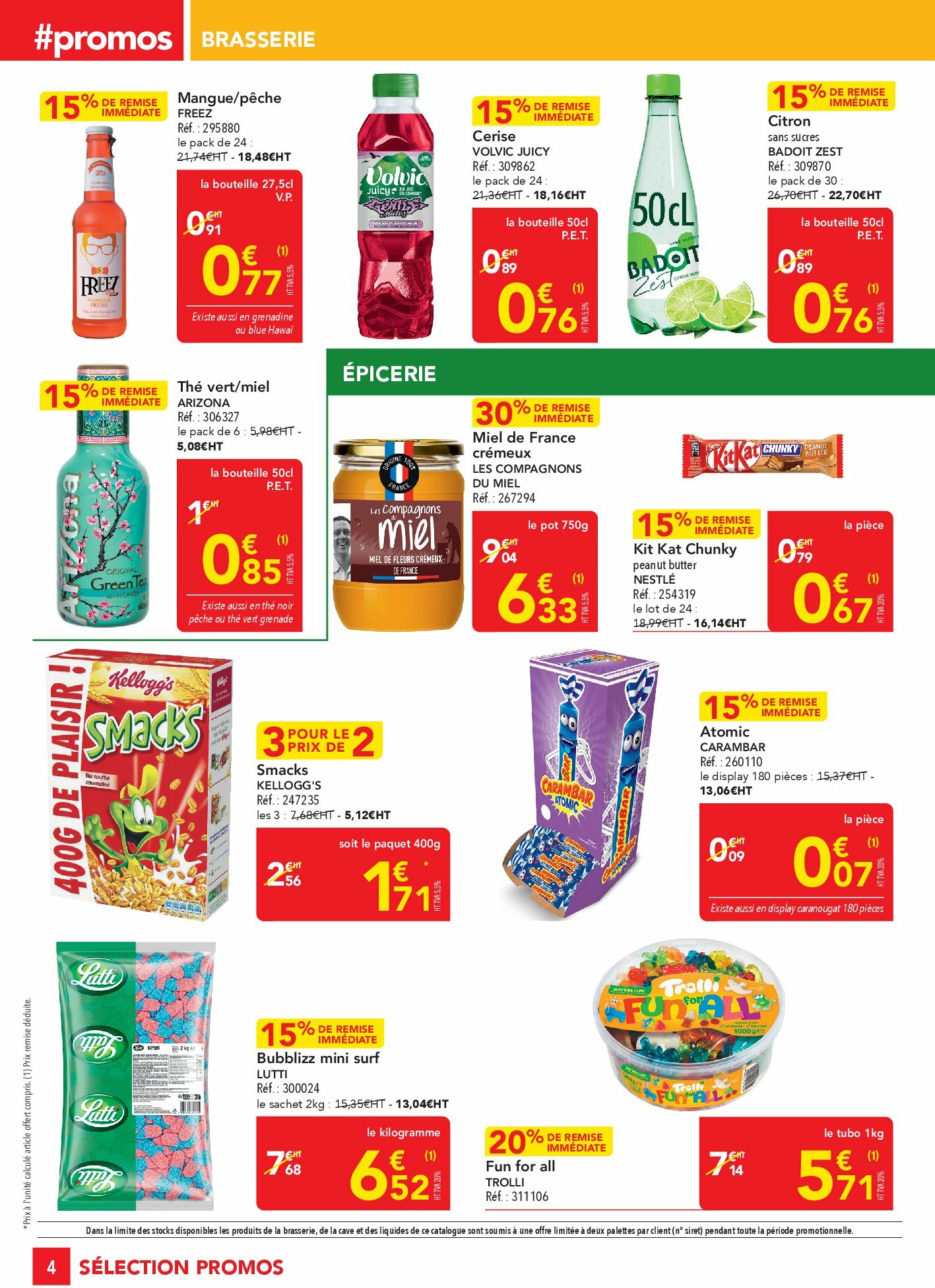 metro - Catalogue Metro - Sélection Promos Supplément valable du 28/08 au 30/09 - page: 4