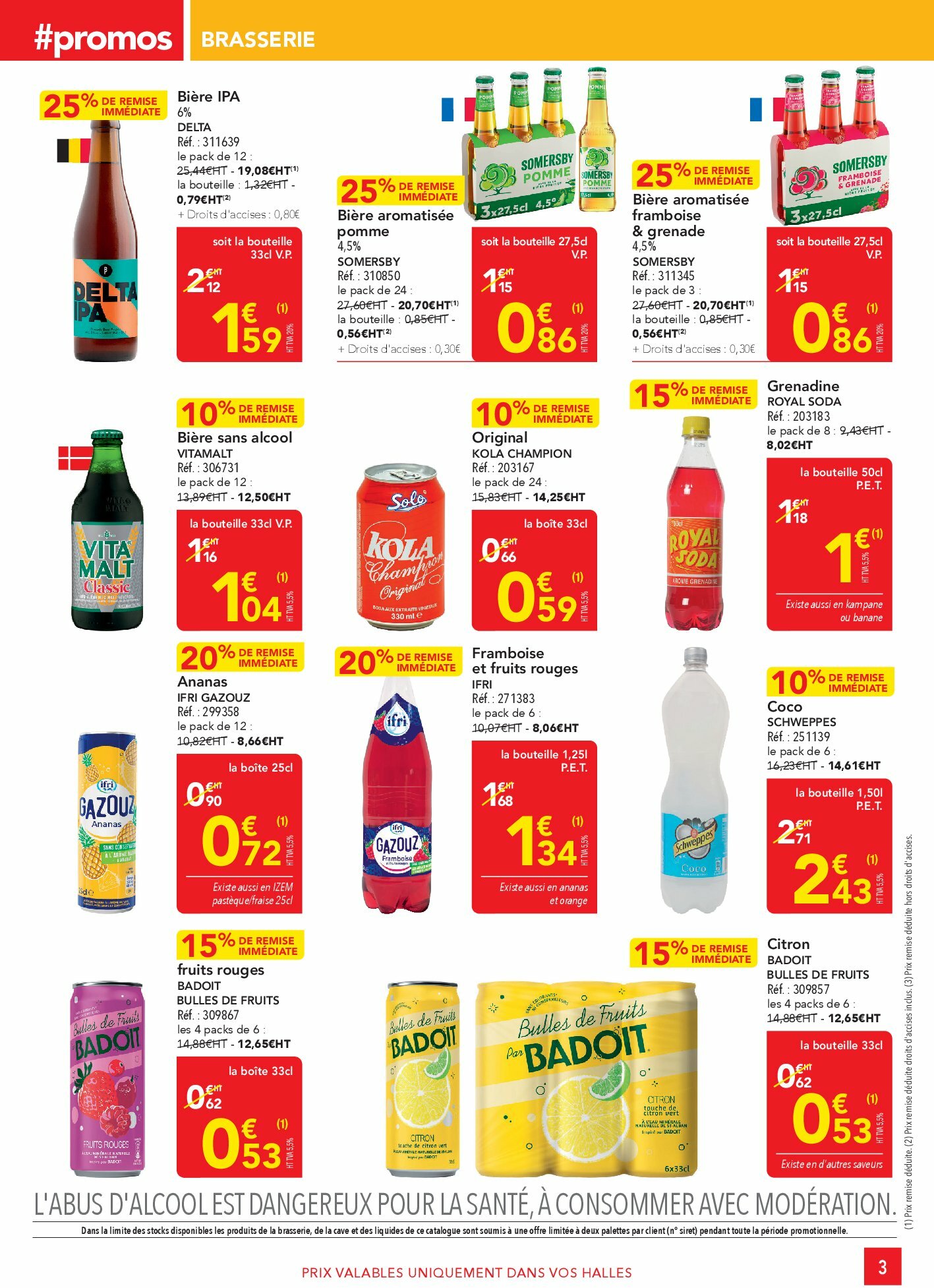 metro - Catalogue Metro - Sélection Promos Supplément valable du 28/08 au 30/09 - page: 3