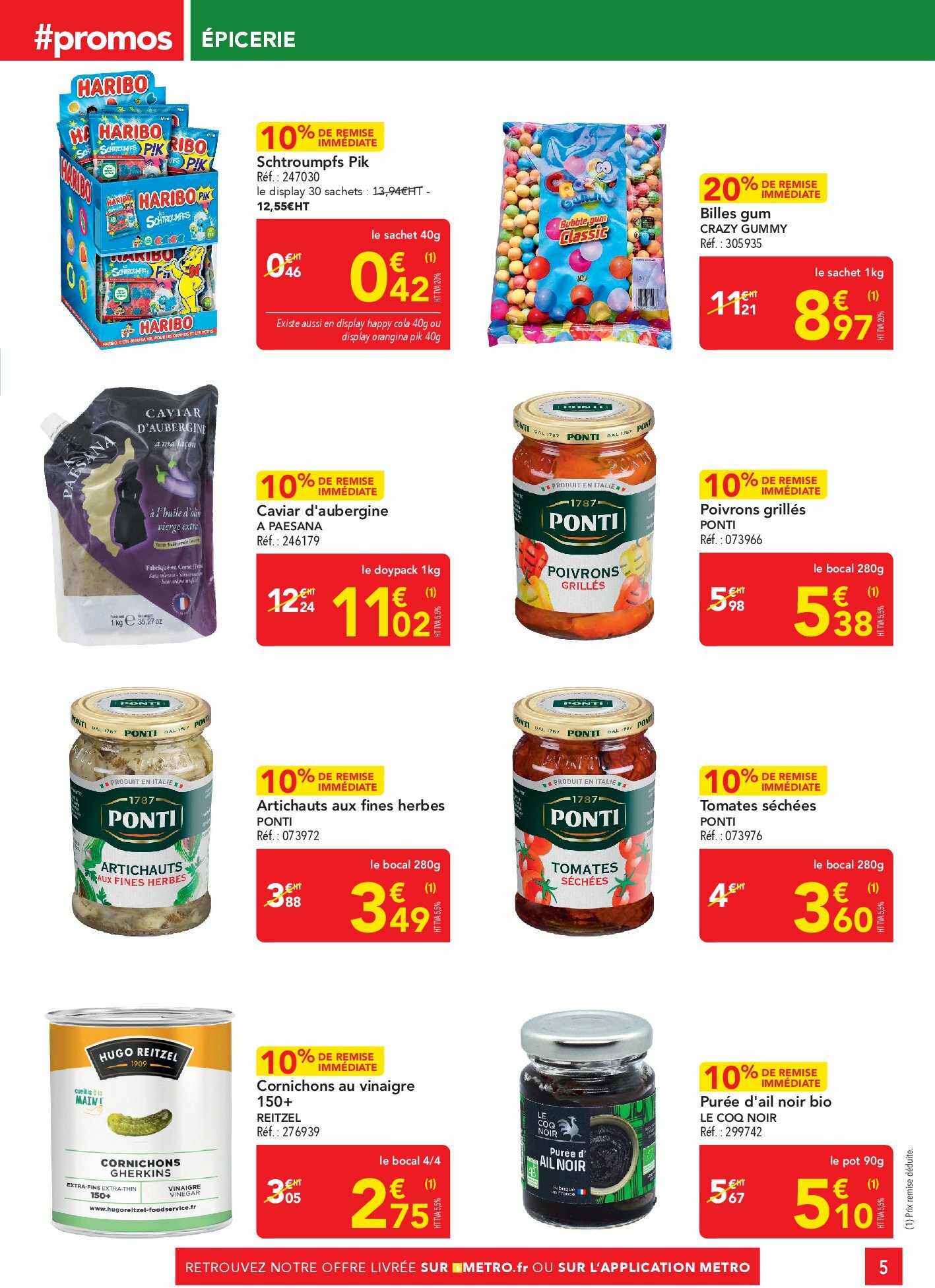 metro - Catalogue Metro - Sélection Promos Supplément valable du 28/08 au 30/09 - page: 5