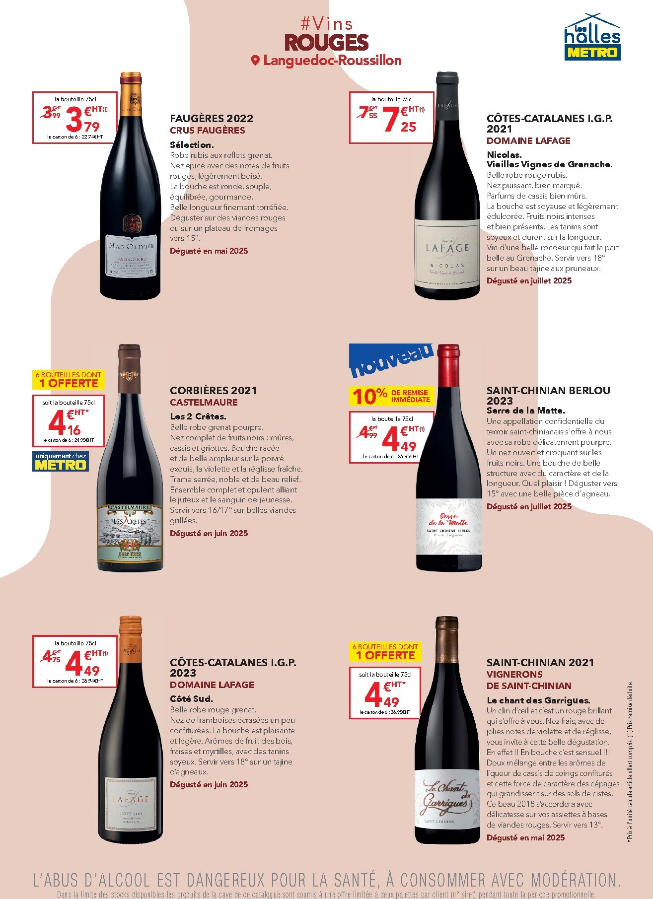 metro - Catalogue Metro - Carte des vins Languedoc-Roussillon valable du 02/10 au 25/10 - page: 3