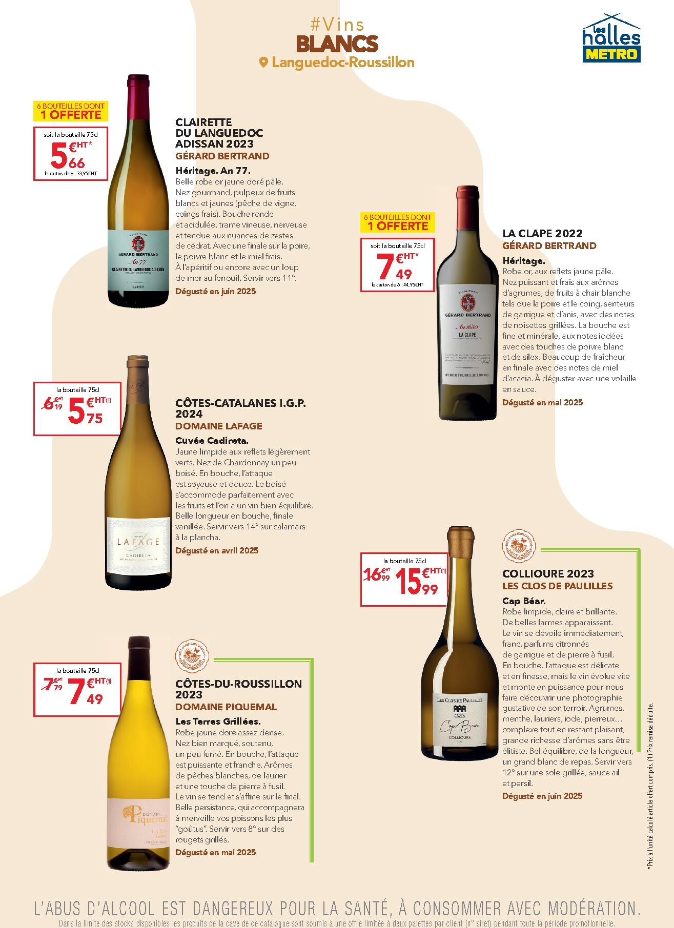 metro - Catalogue Metro - Carte des vins Languedoc-Roussillon valable du 02/10 au 25/10 - page: 11