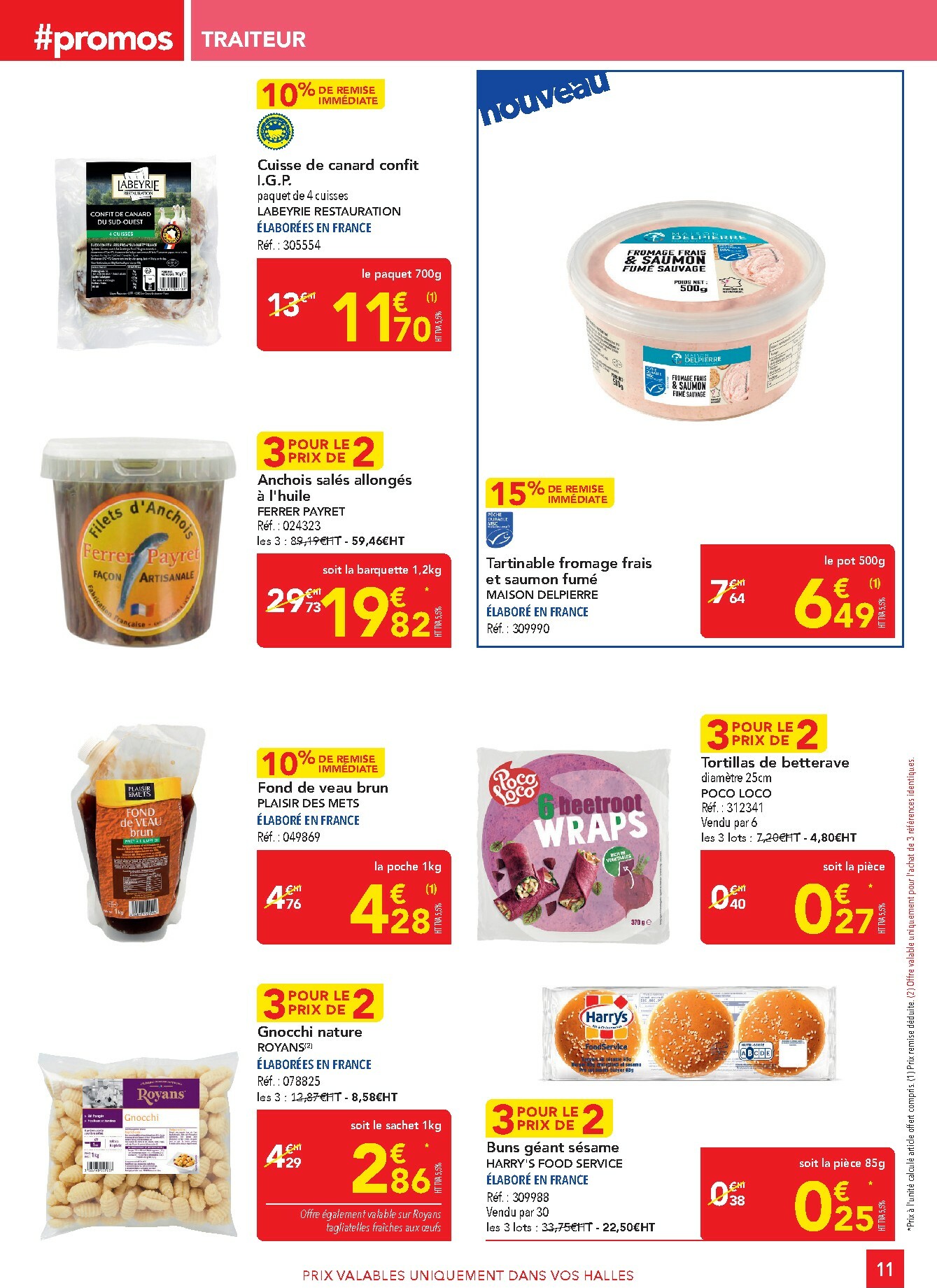 metro - Catalogue Metro - Sélection Promos Restauration valable du 02/10 au 29/10 - page: 11