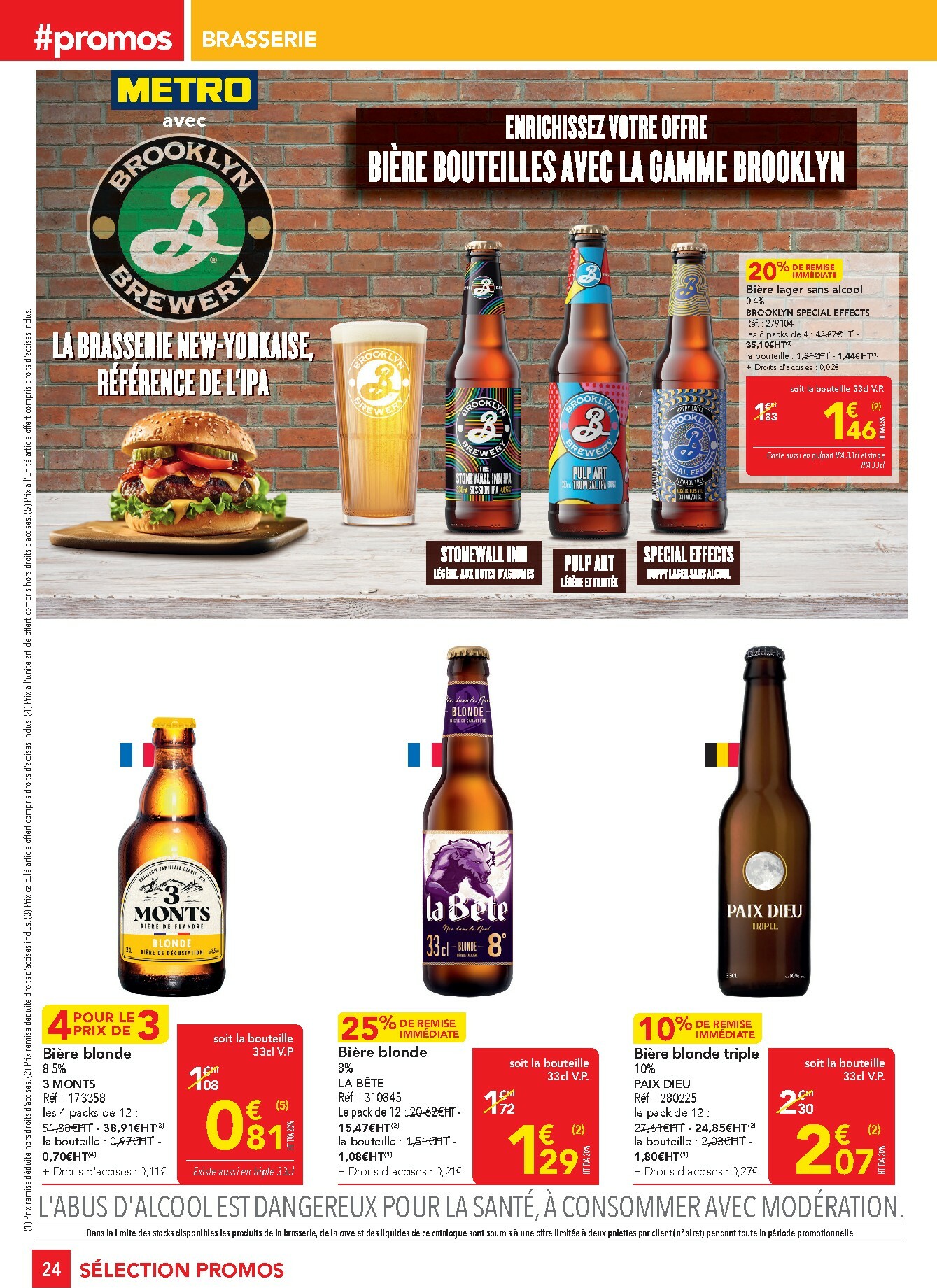 metro - Catalogue Metro - Sélection Promos Restauration valable du 02/10 au 29/10 - page: 24