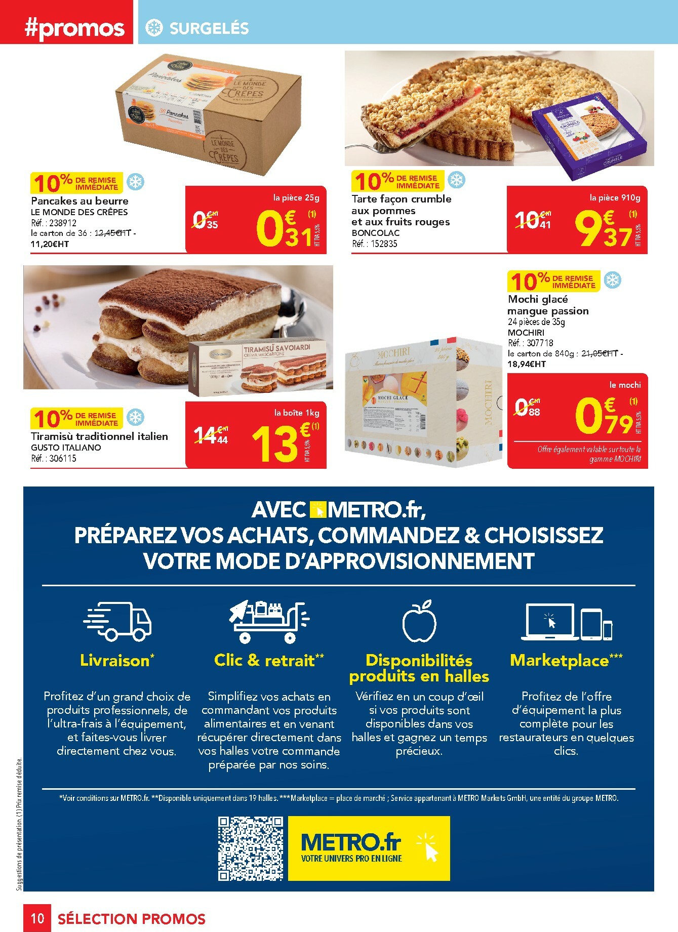 metro - Catalogue Metro - Sélection Promos Restauration valable du 02/10 au 29/10 - page: 10