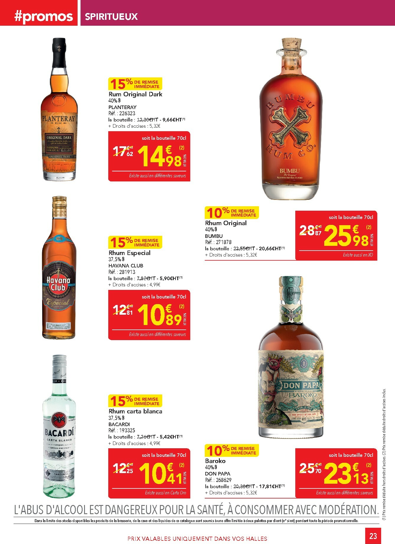 metro - Catalogue Metro - Sélection Promos Restauration valable du 02/10 au 29/10 - page: 23