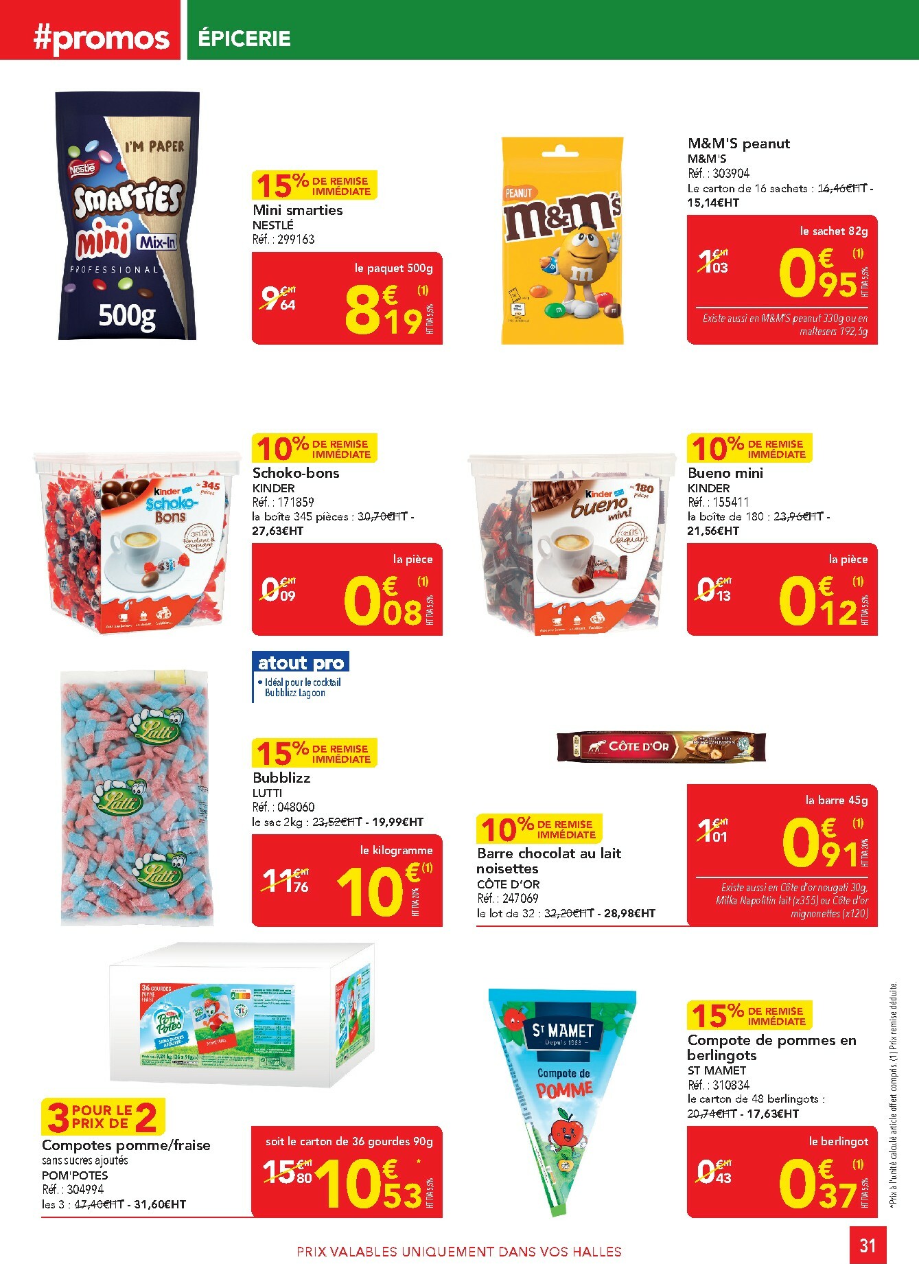 metro - Catalogue Metro - Sélection Promos Restauration valable du 02/10 au 29/10 - page: 31