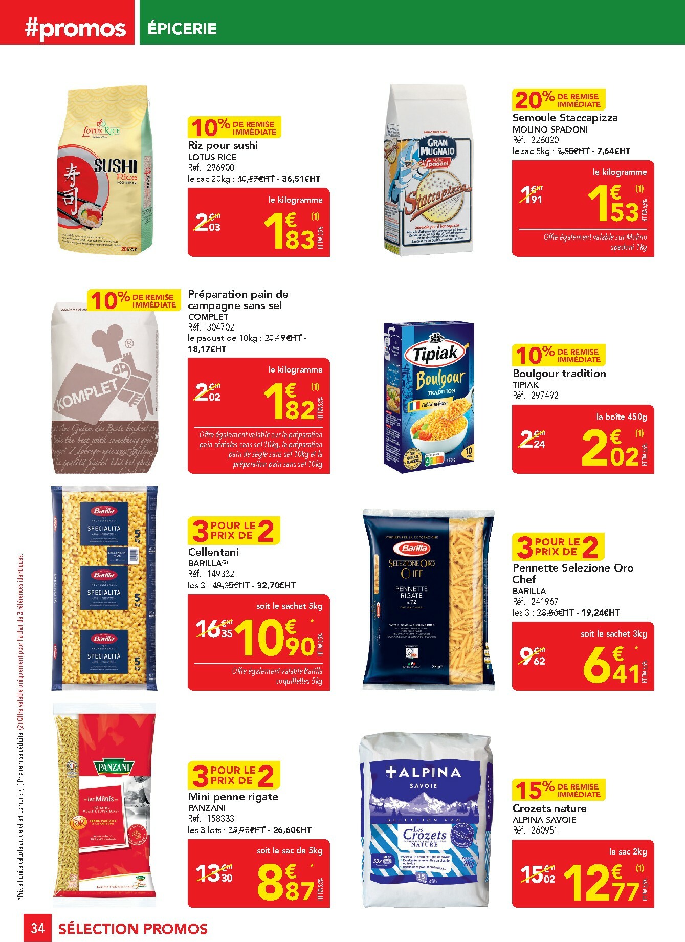 metro - Catalogue Metro - Sélection Promos Restauration valable du 02/10 au 29/10 - page: 34