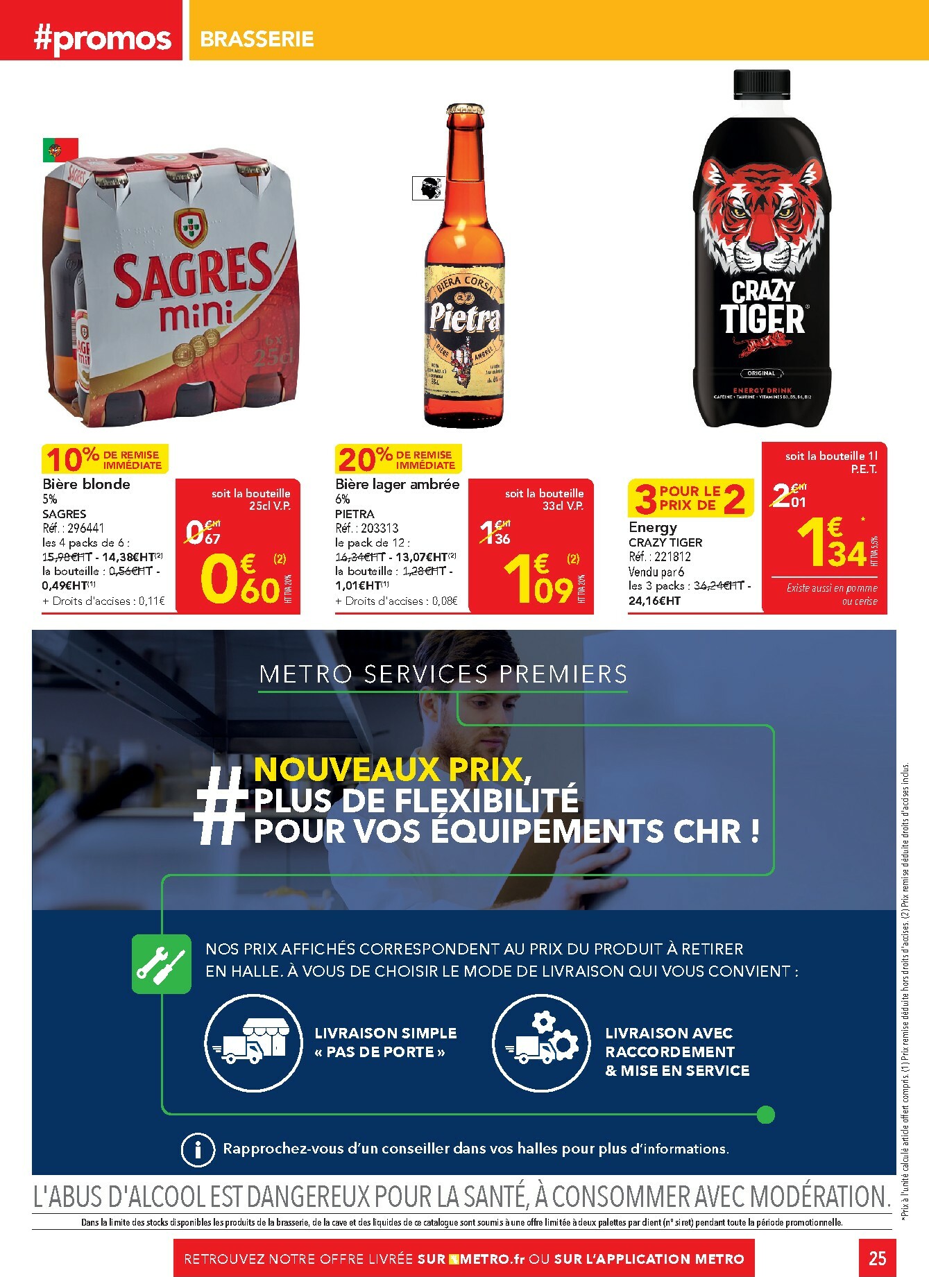 metro - Catalogue Metro - Sélection Promos Restauration valable du 02/10 au 29/10 - page: 25