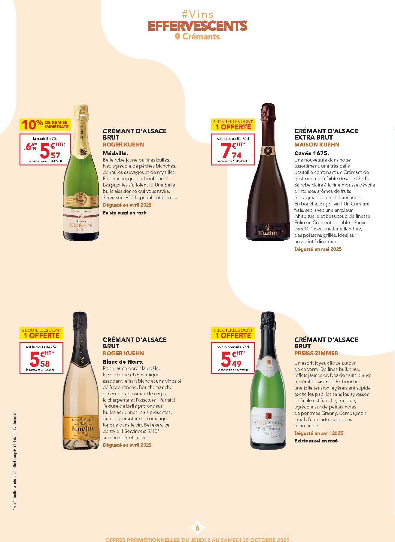 metro - Catalogue Metro - Carte des vins Alsace valable du 02/10 au 25/10 - page: 6