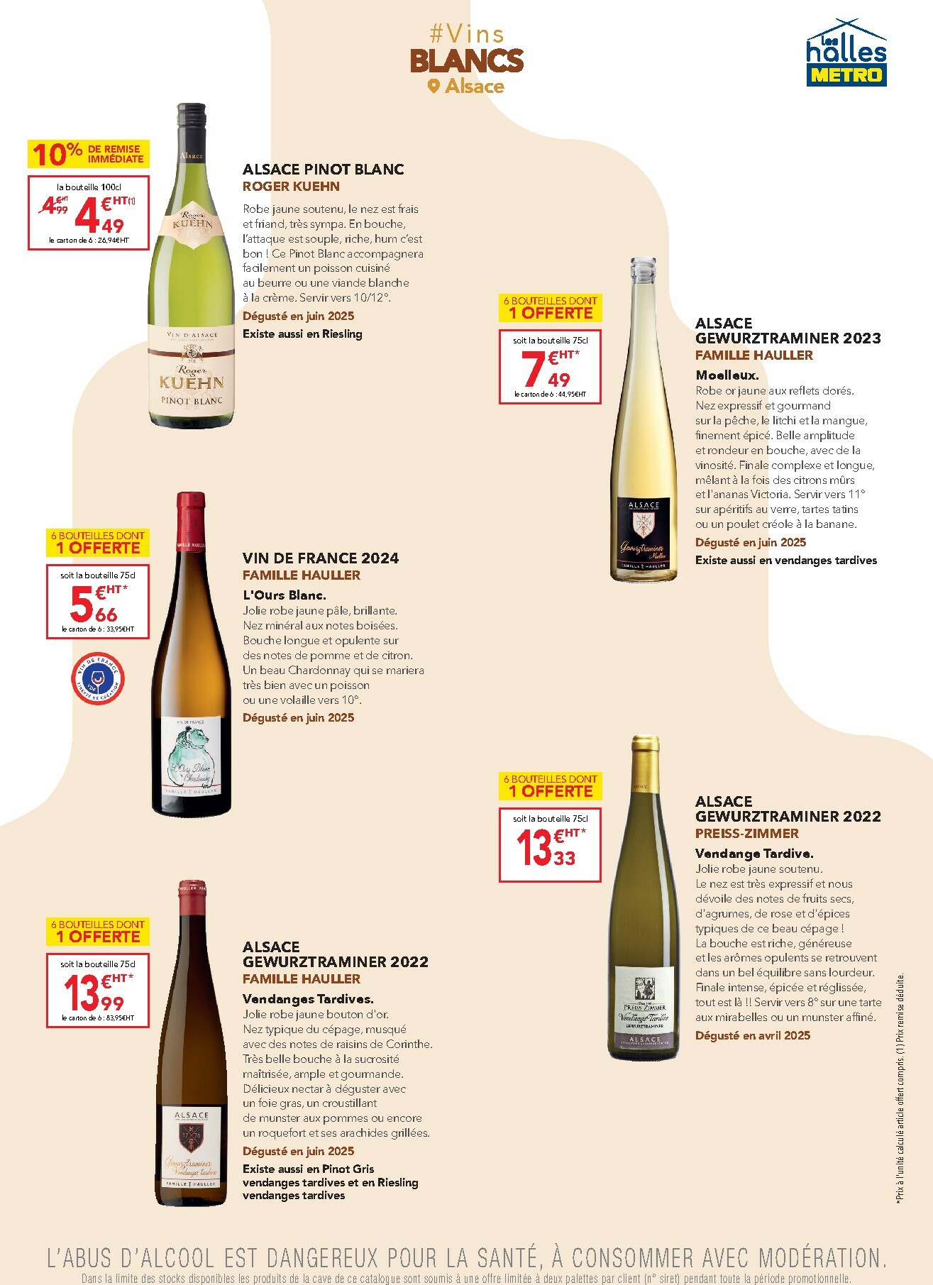 metro - Catalogue Metro - Carte des vins Alsace valable du 02/10 au 25/10 - page: 5